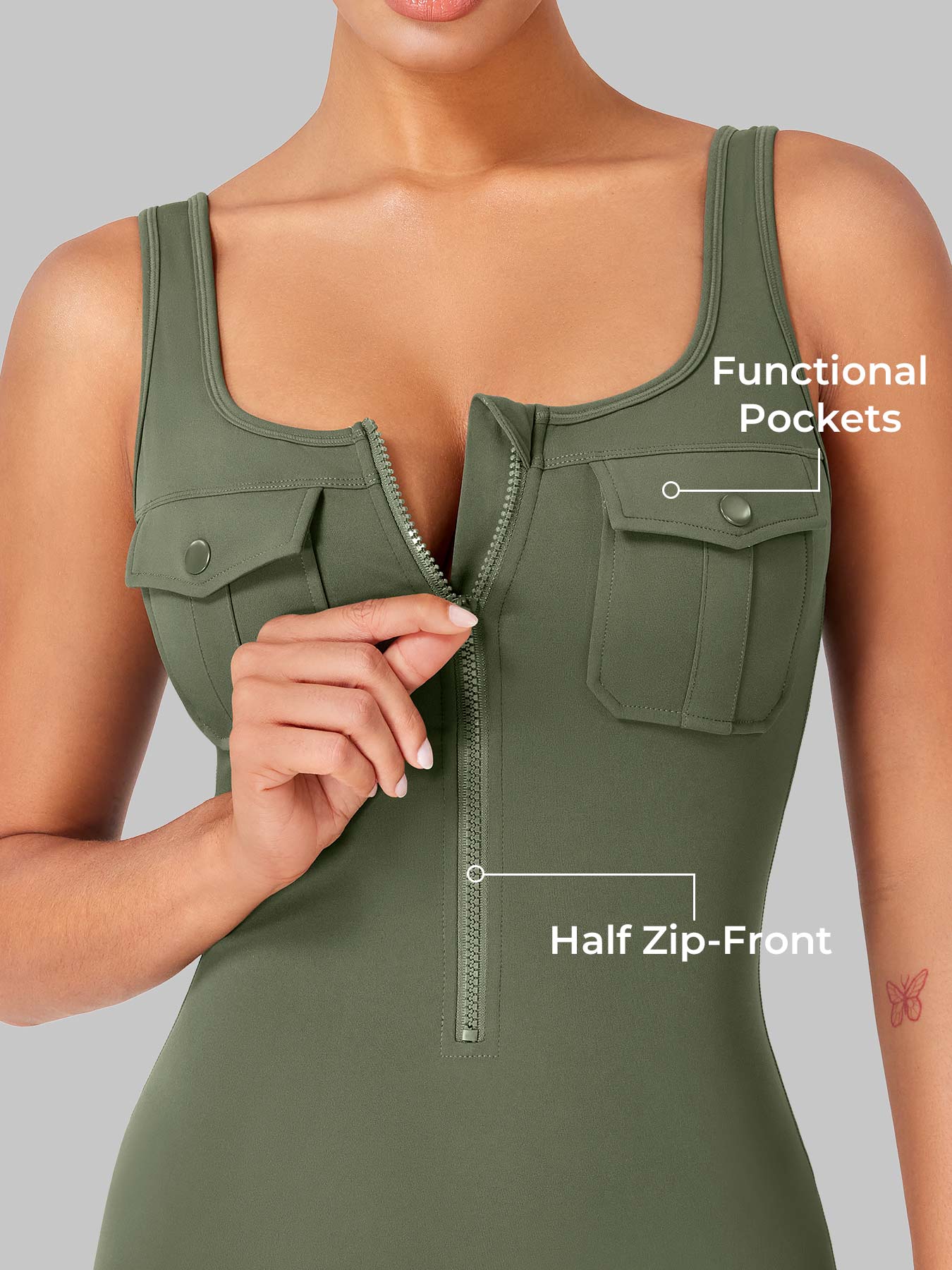 Lyne London™ | Cargo Romper