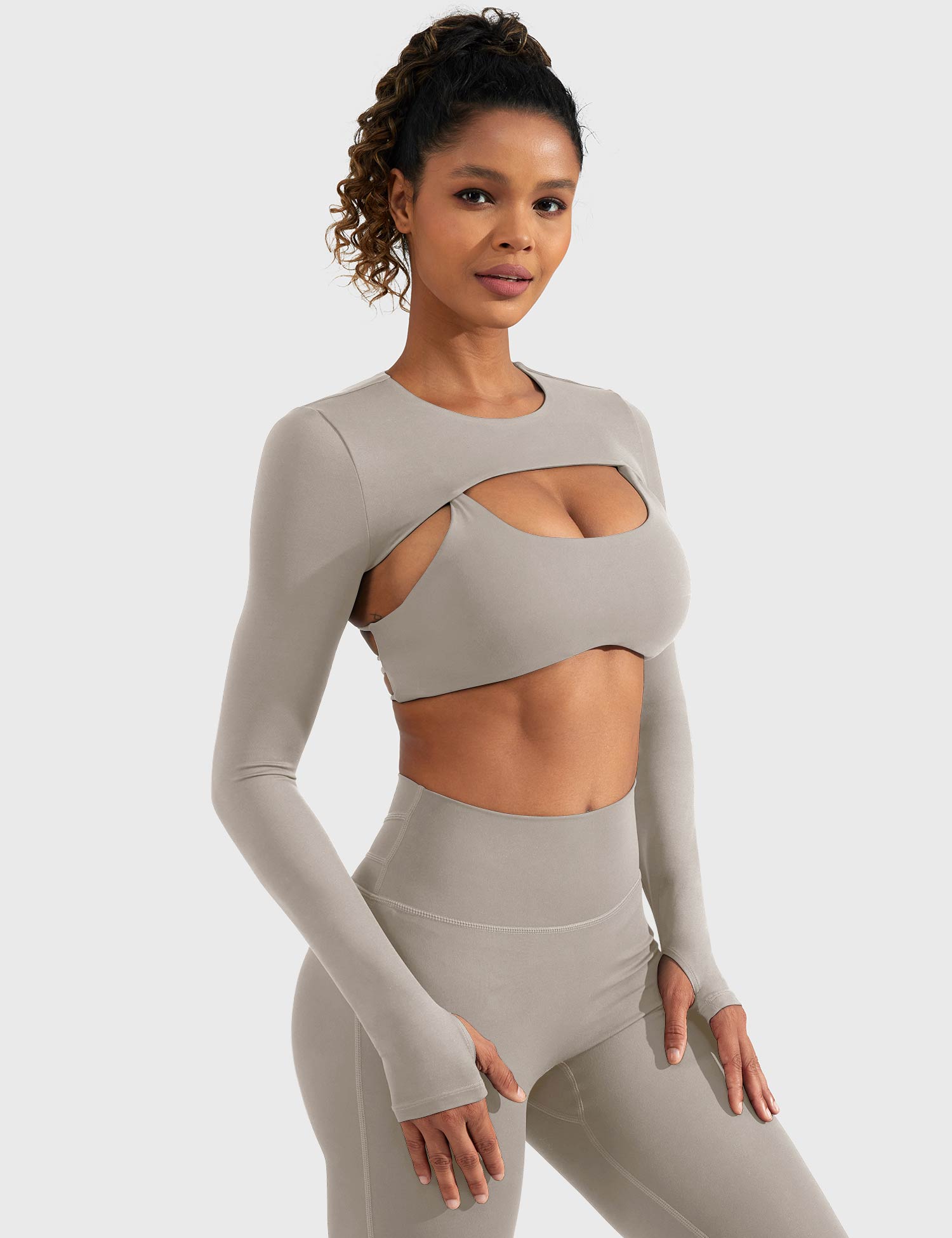 Lyne London™ | Long Sleeve Bolero Shrug