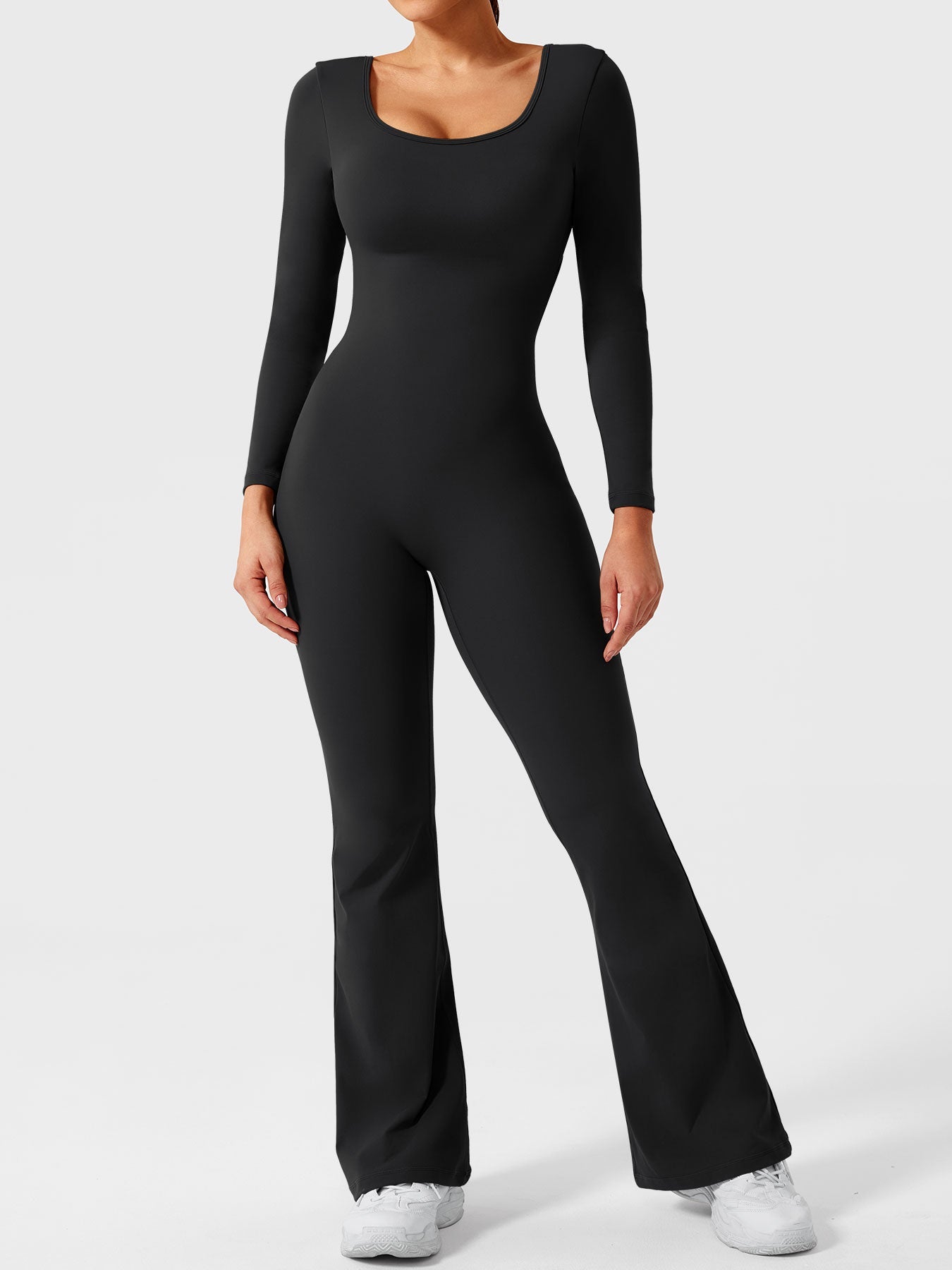 Lyne London™ | Long Sleeves Flared Jumpsuit