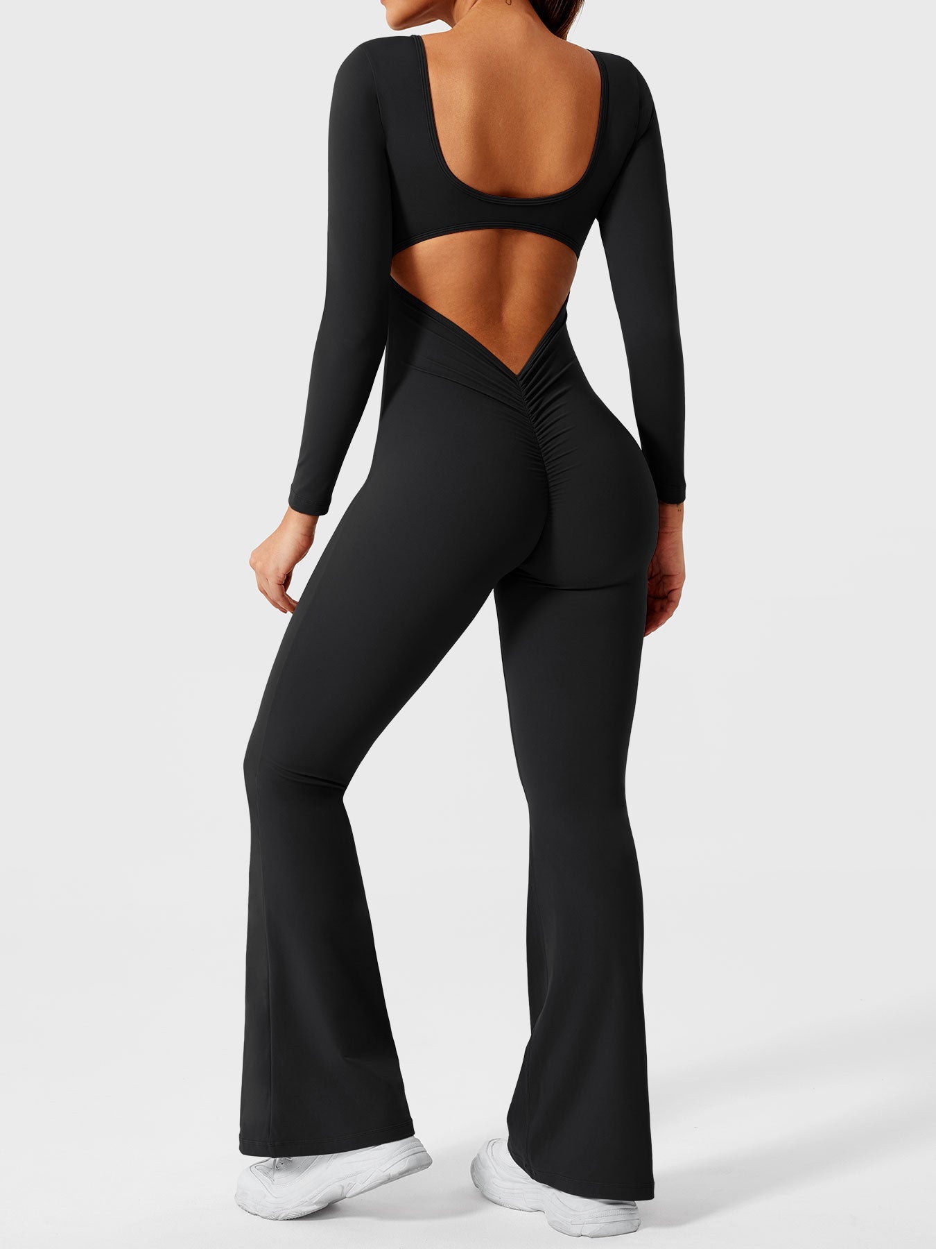 Lyne London™ | Long Sleeves Flared Jumpsuit