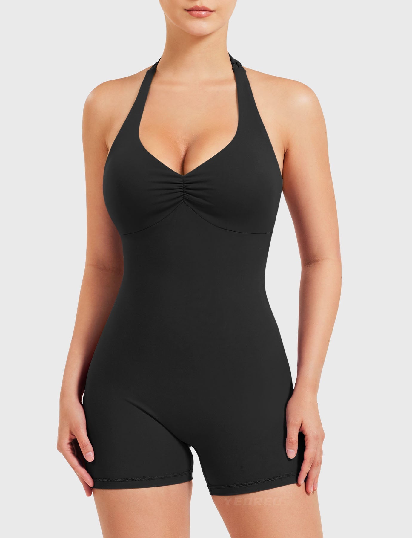 Lyne London™ | Backless Halter Romper