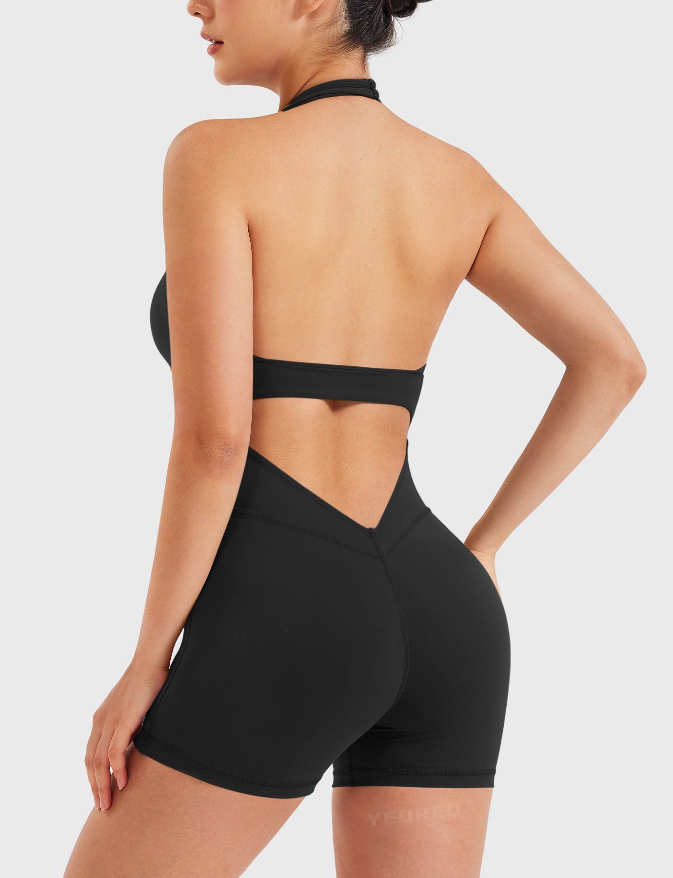 Lyne London™ | Backless Halter Romper