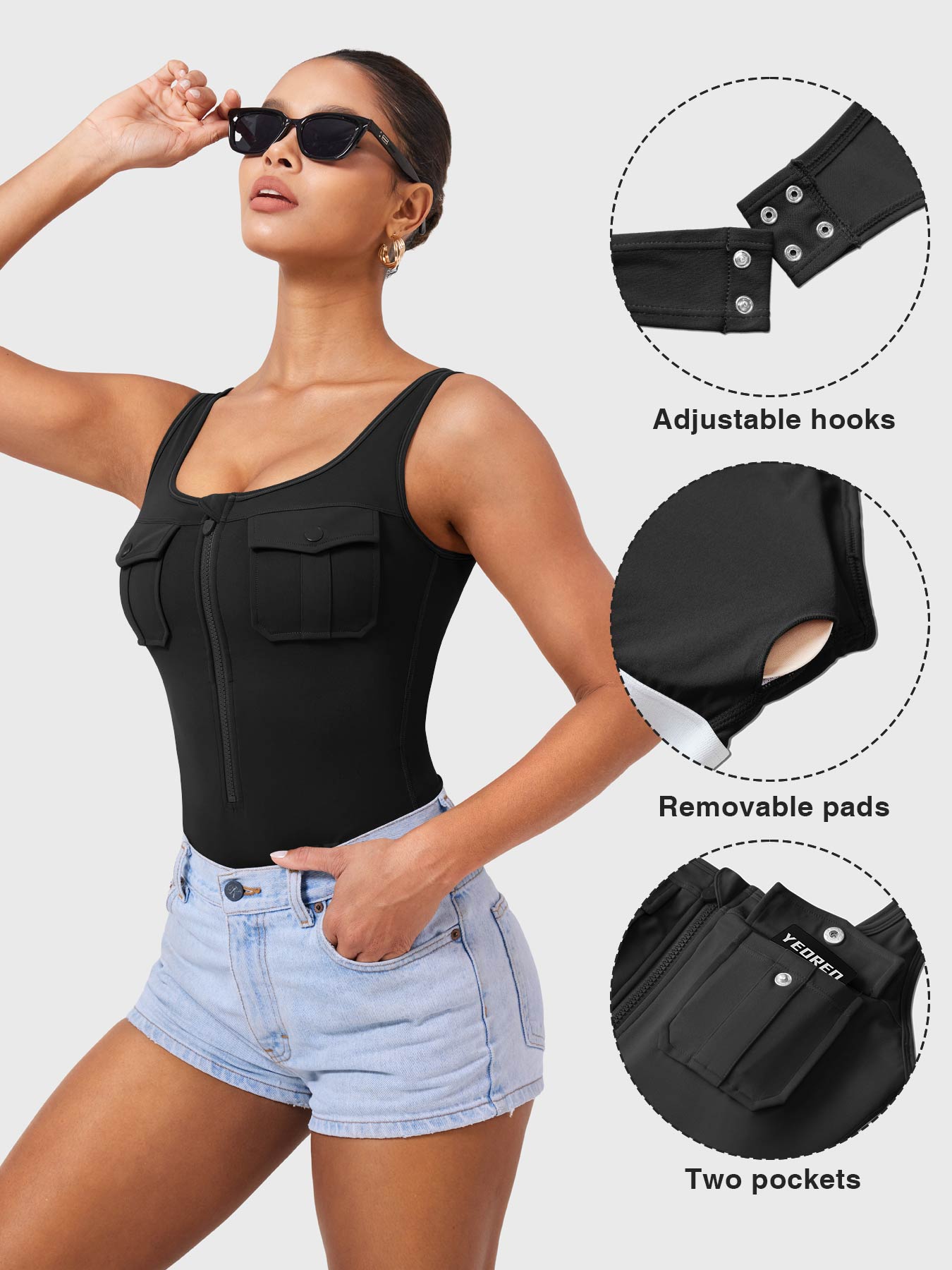 Lyne London™ | Cargo Bodysuit