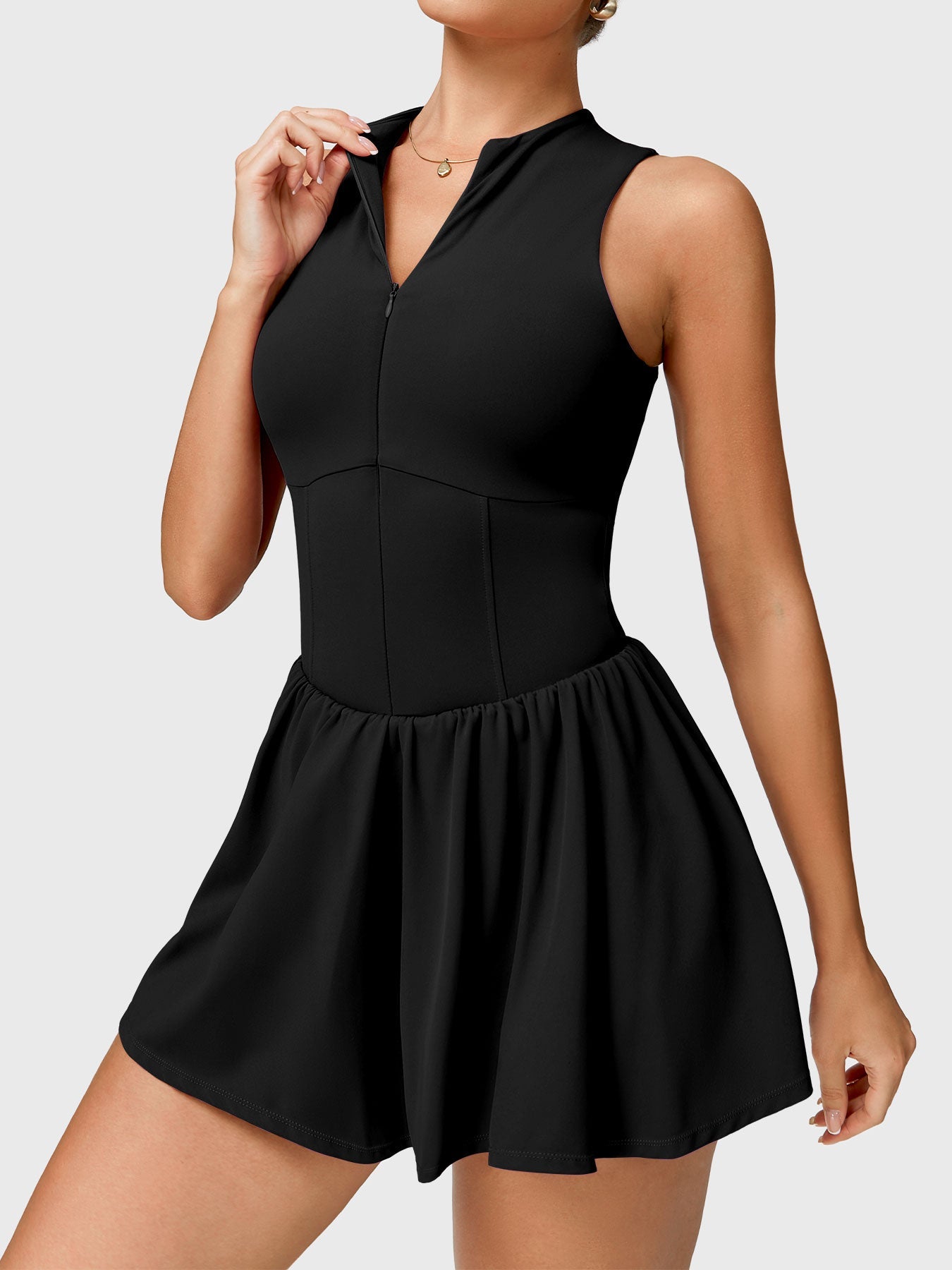 Lyne London™ | Zipper Tennis Dress