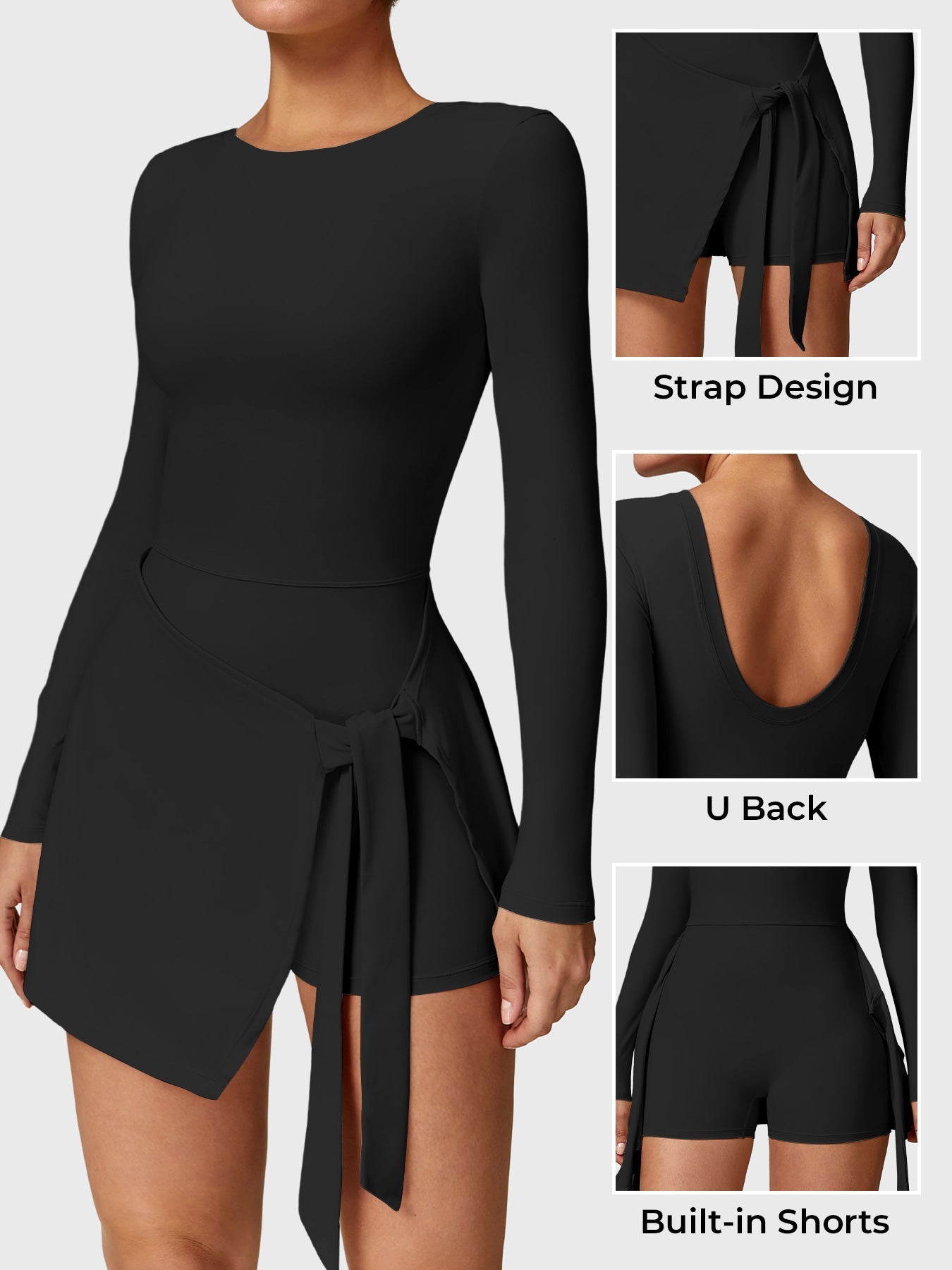 Lyne London™ | Long Sleeve Tennis Dress