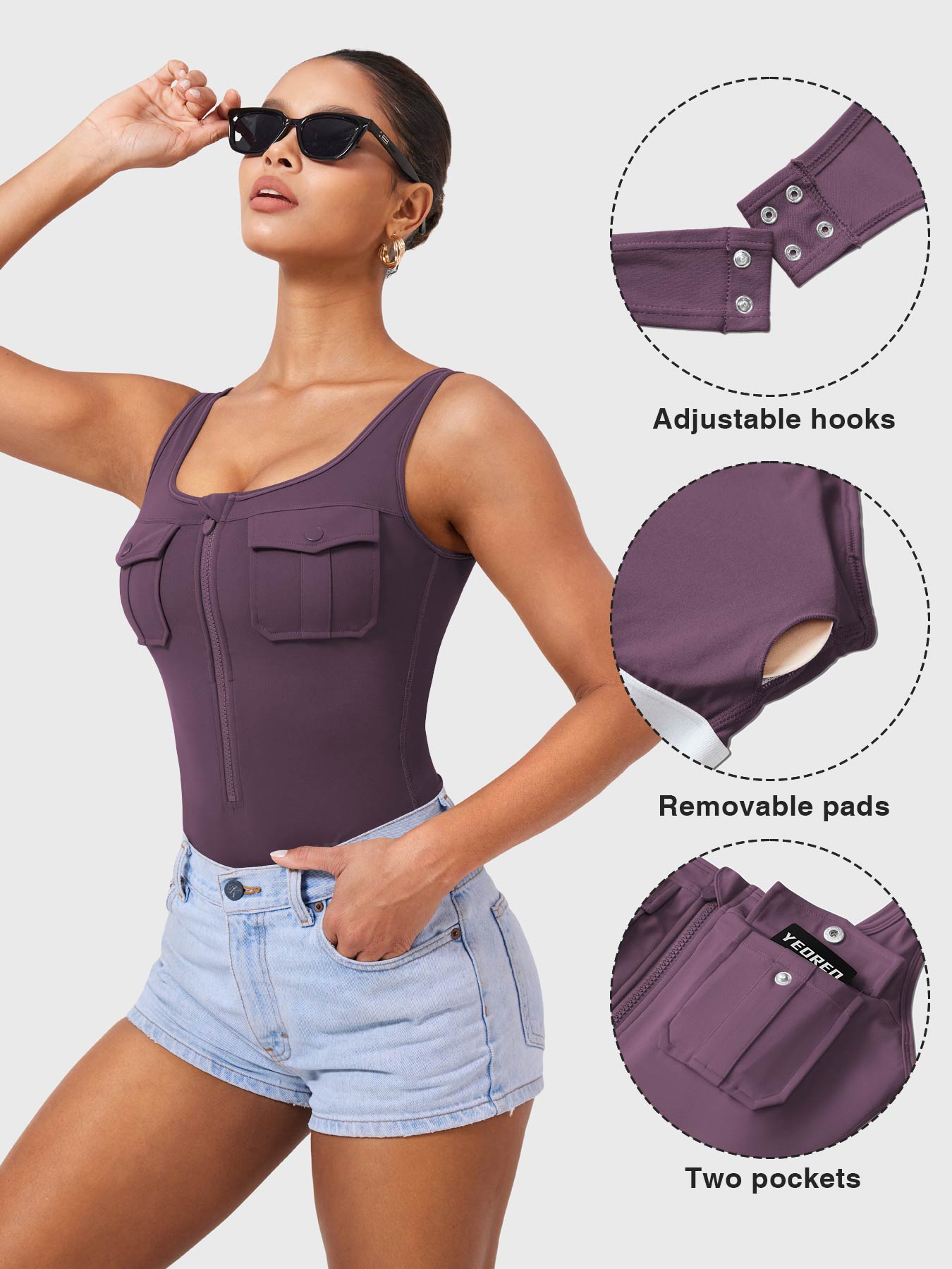 Lyne London™ | Cargo Bodysuit