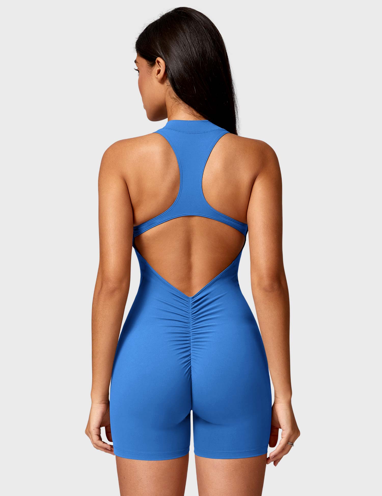 Lyne London™ | Backless Zipper Romper