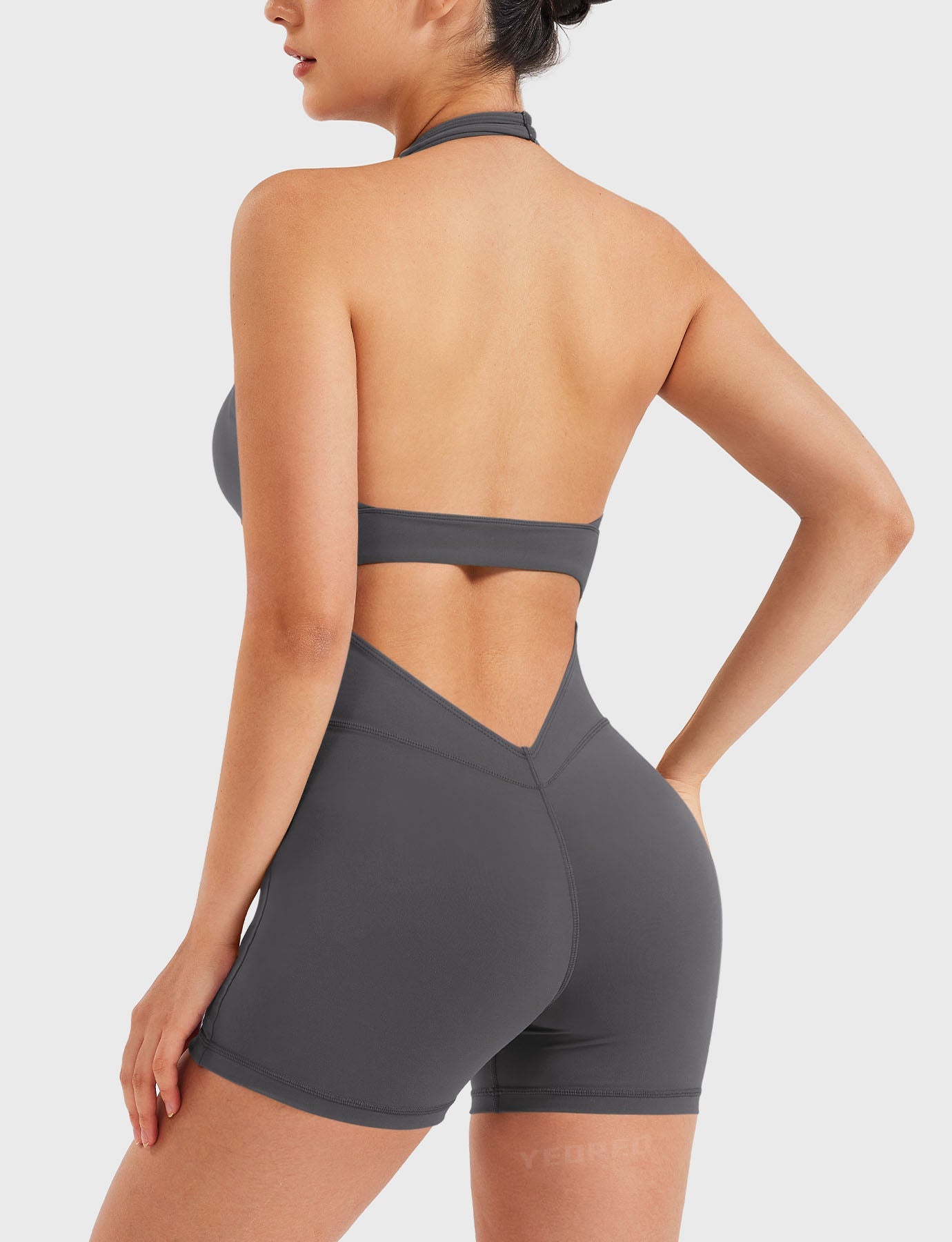 Lyne London™ | Backless Halter Romper