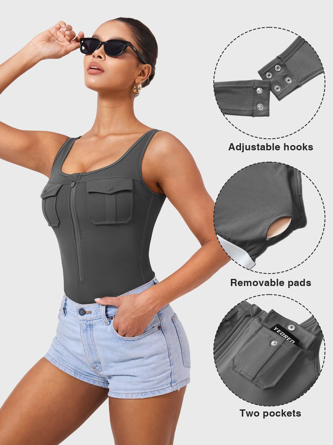 Lyne London™ | Cargo Bodysuit