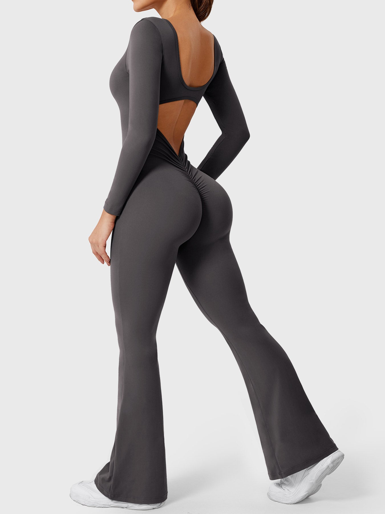 Lyne London™ | Long Sleeves Flared Jumpsuit