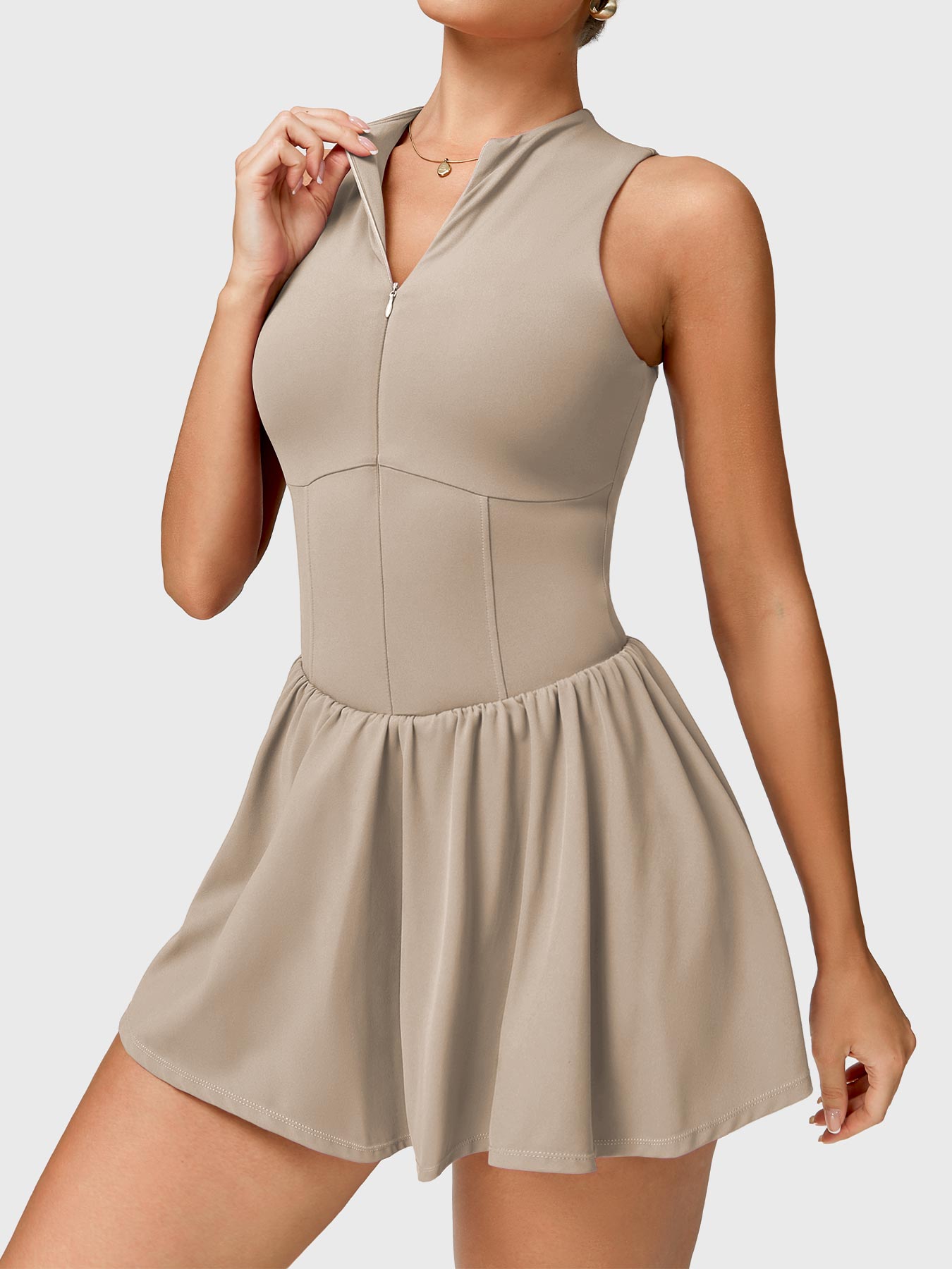 Lyne London™ | Zipper Tennis Dress