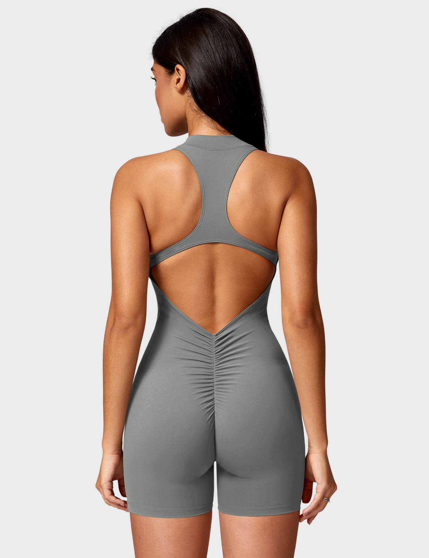 Lyne London™ | Backless Zipper Romper