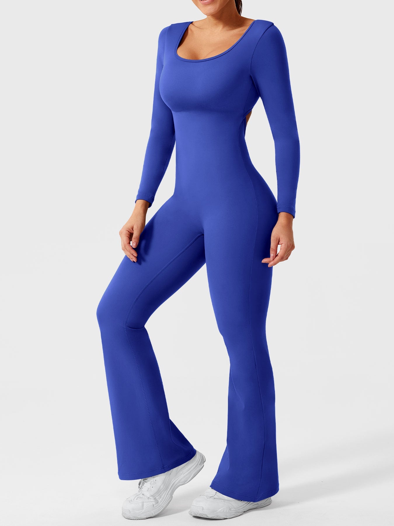 Lyne London™ | Long Sleeves Flared Jumpsuit