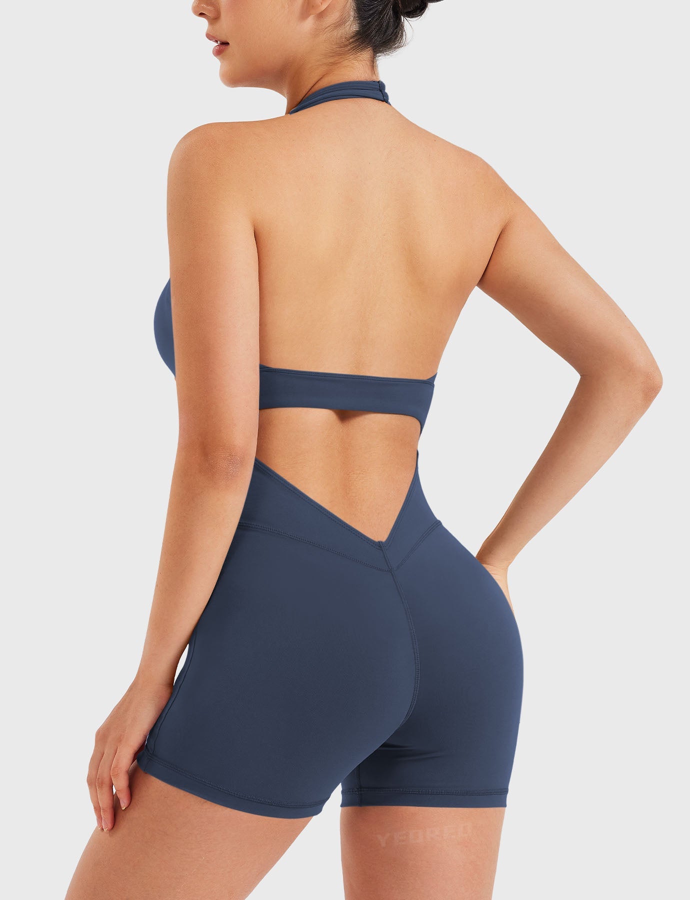 Lyne London™ | Backless Halter Romper