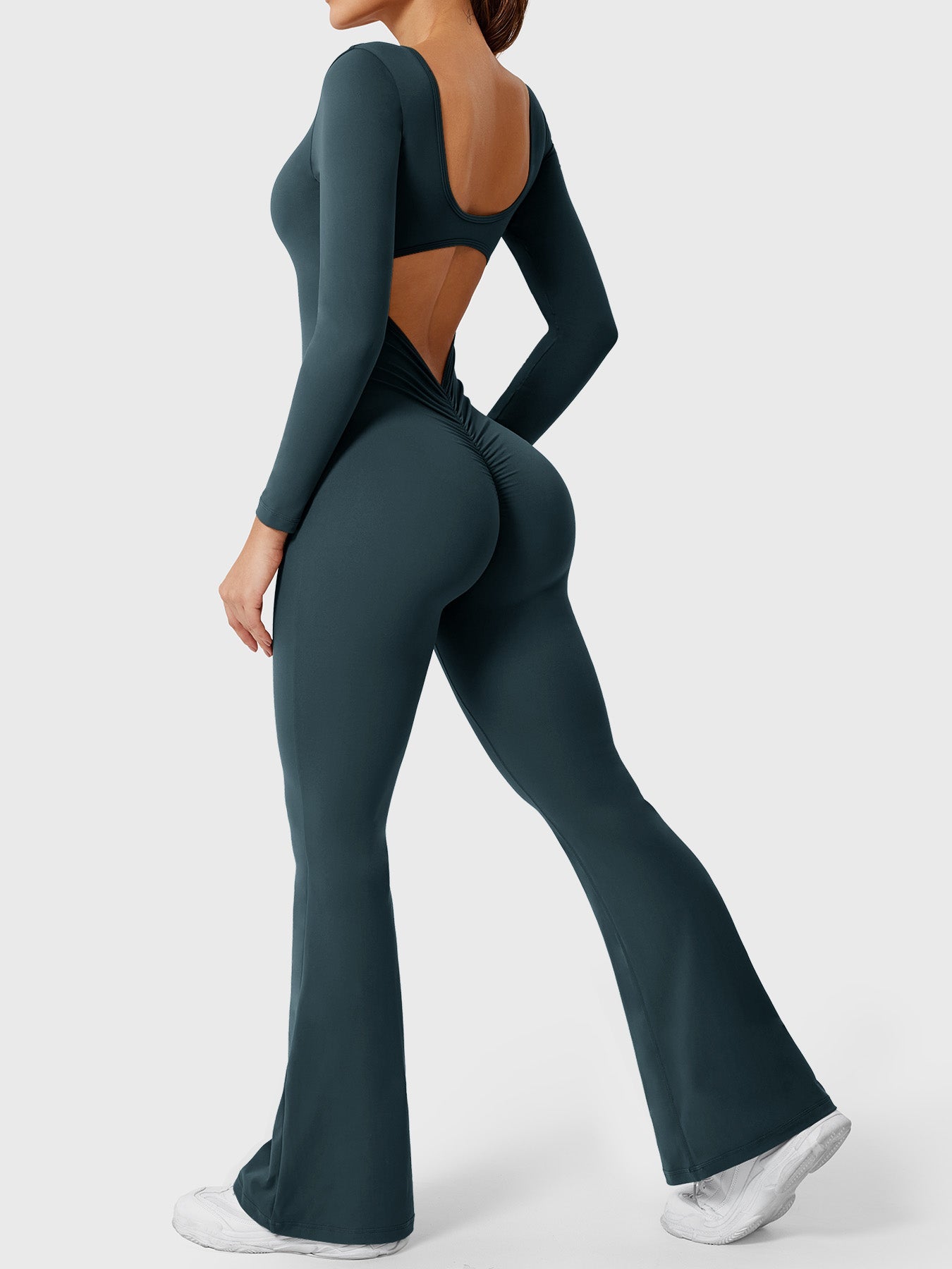 Lyne London™ | Long Sleeves Flared Jumpsuit