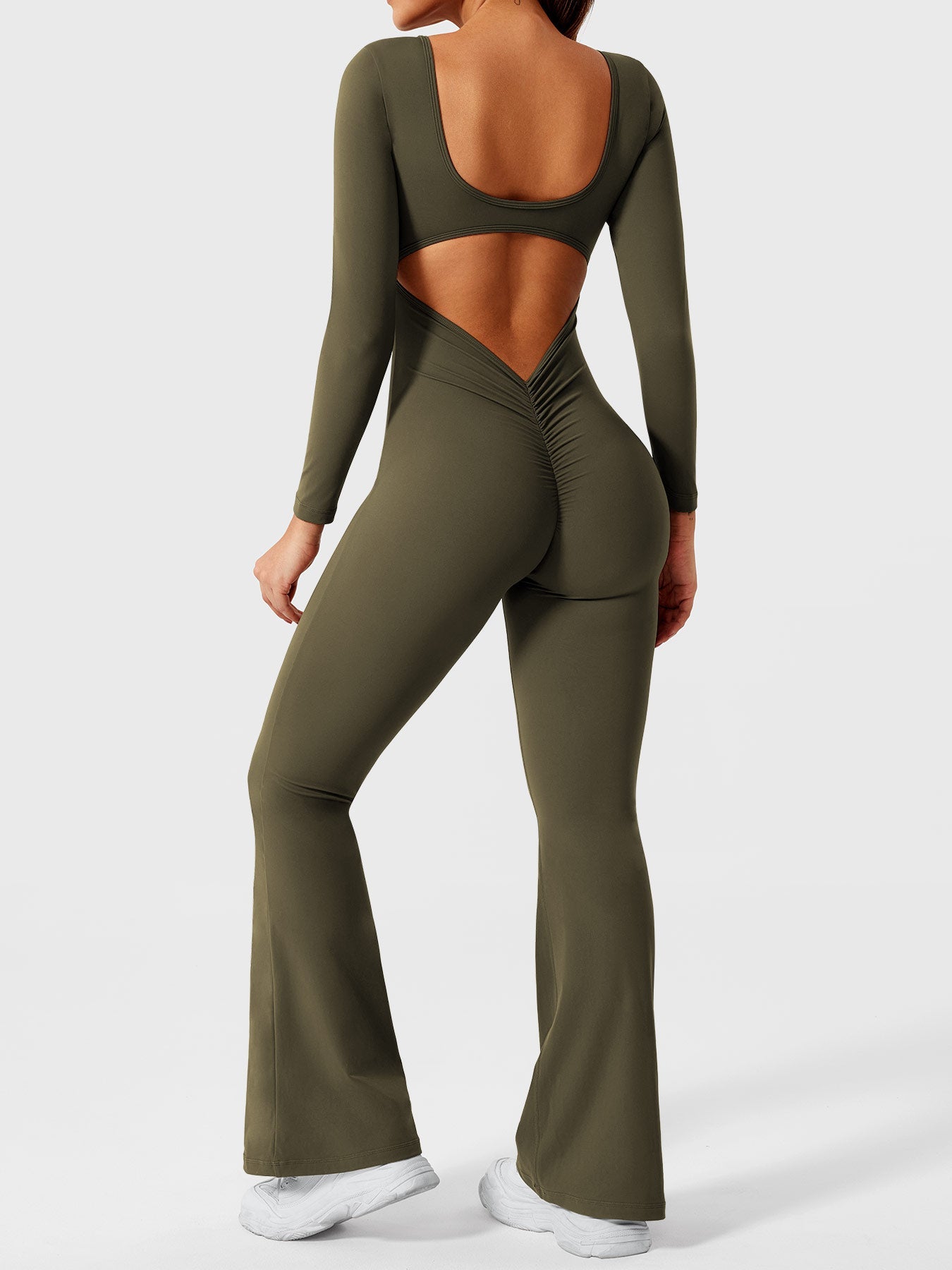 Lyne London™ | Long Sleeves Flared Jumpsuit