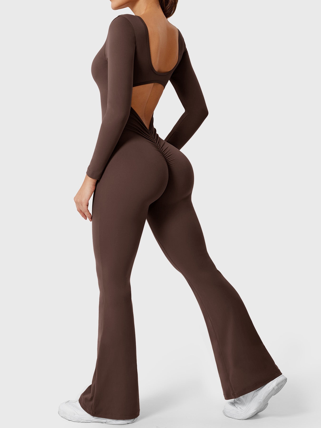 Lyne London™ | Long Sleeves Flared Jumpsuit