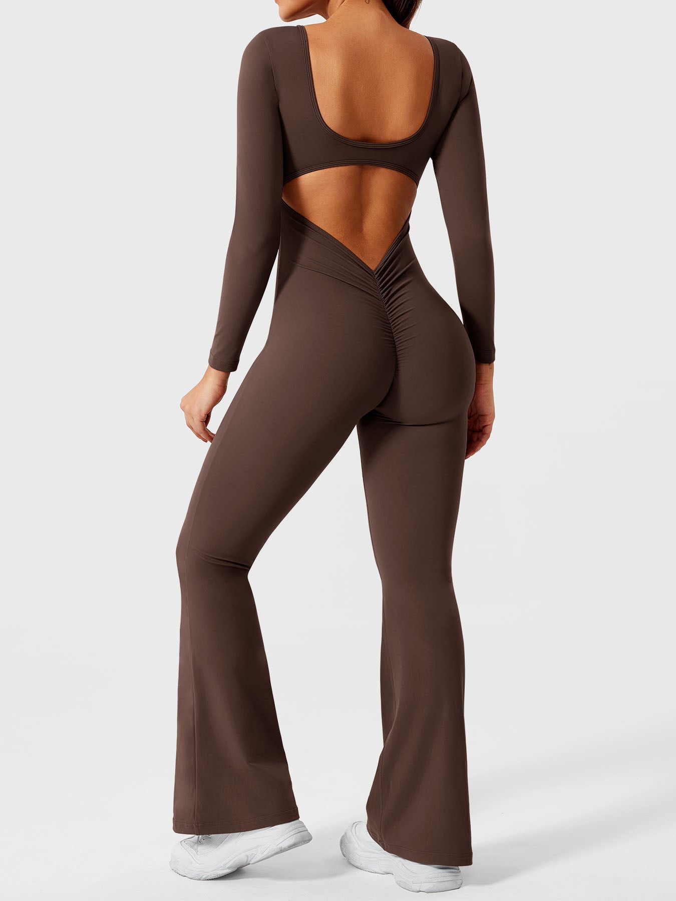Lyne London™ | Long Sleeves Flared Jumpsuit