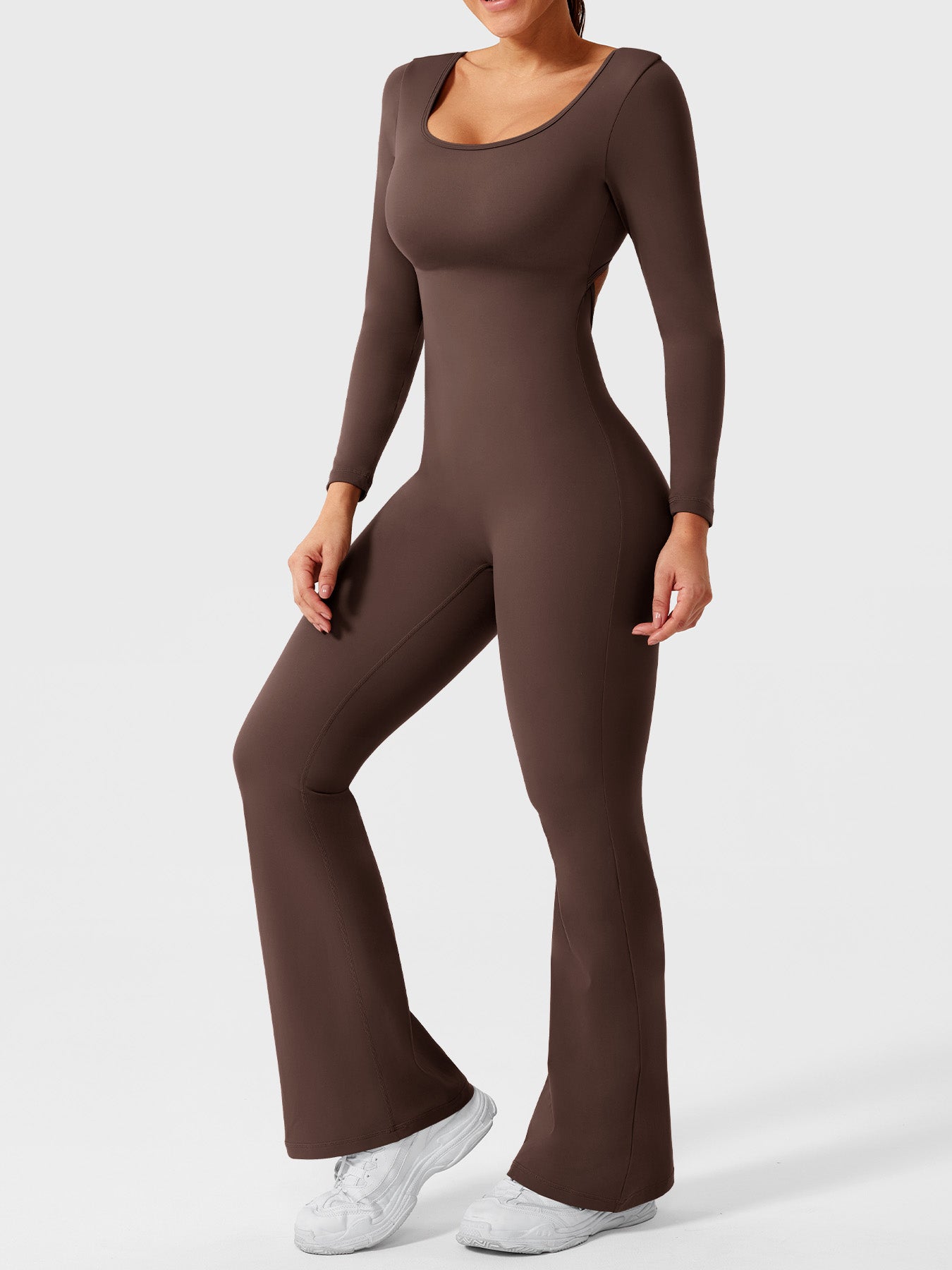 Lyne London™ | Long Sleeves Flared Jumpsuit