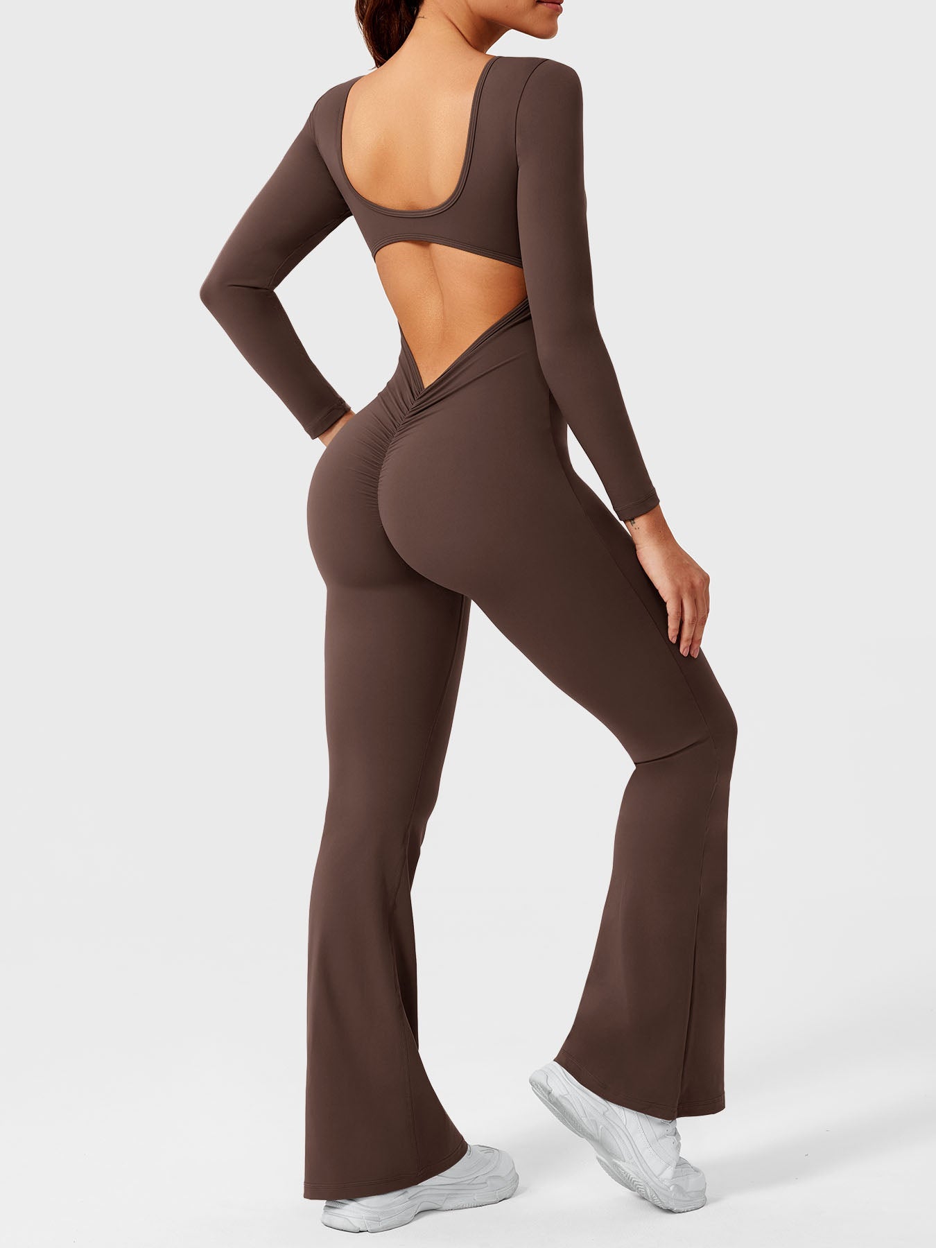 Lyne London™ | Long Sleeves Flared Jumpsuit
