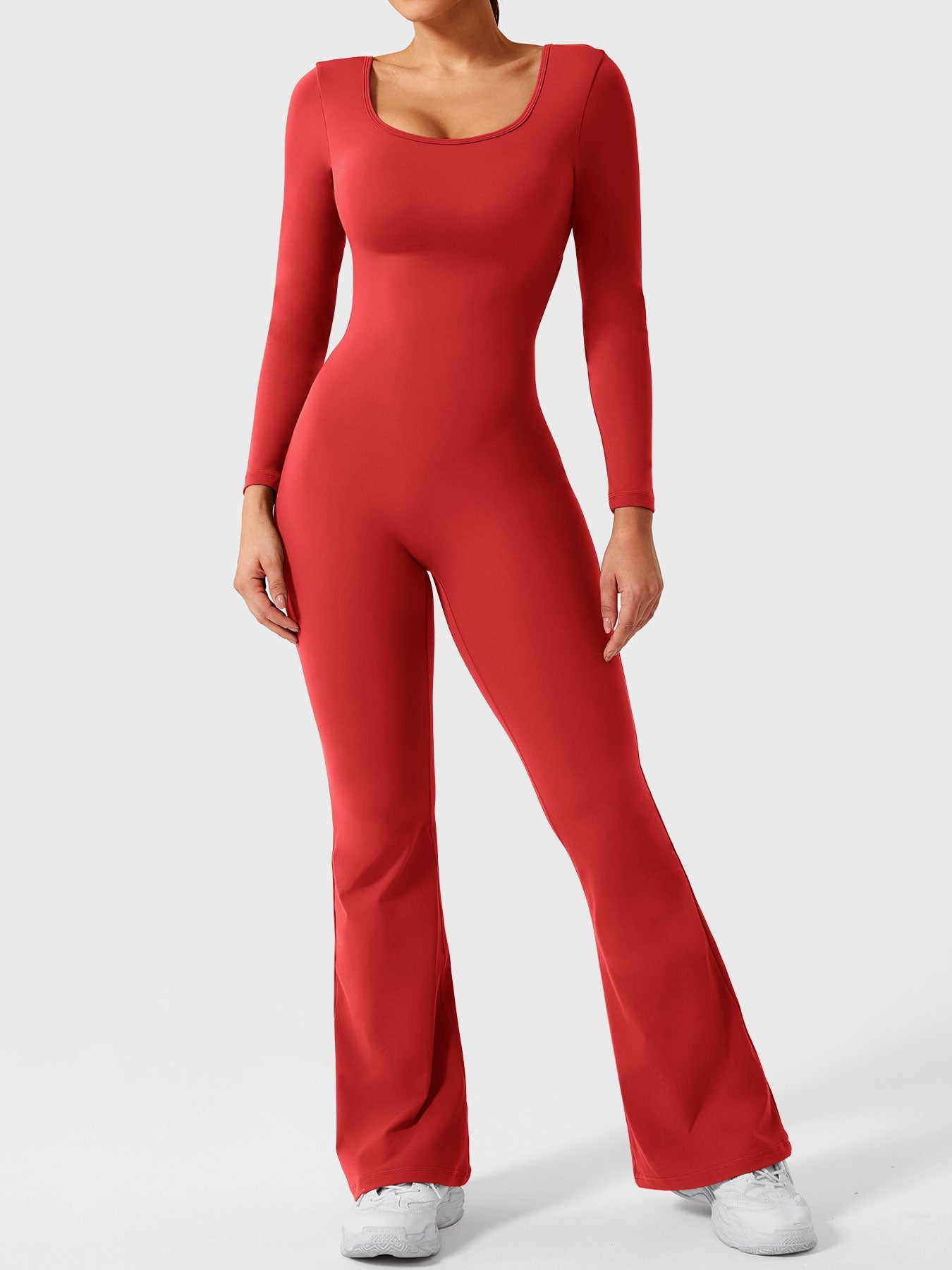 Lyne London™ | Long Sleeves Flared Jumpsuit
