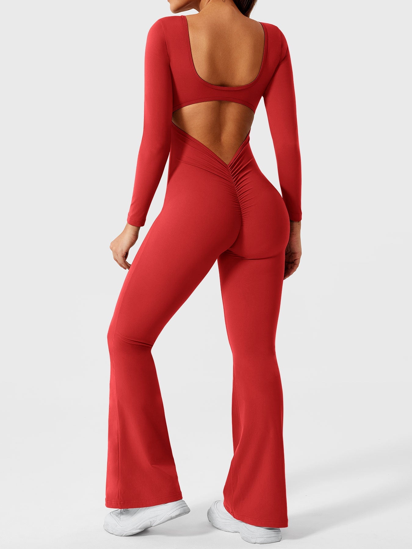 Lyne London™ | Long Sleeves Flared Jumpsuit