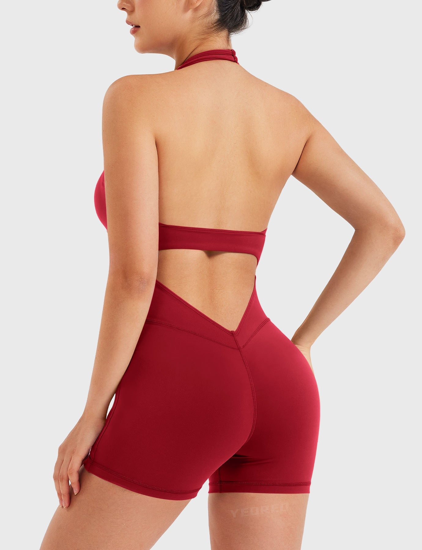 Lyne London™ | Backless Halter Romper