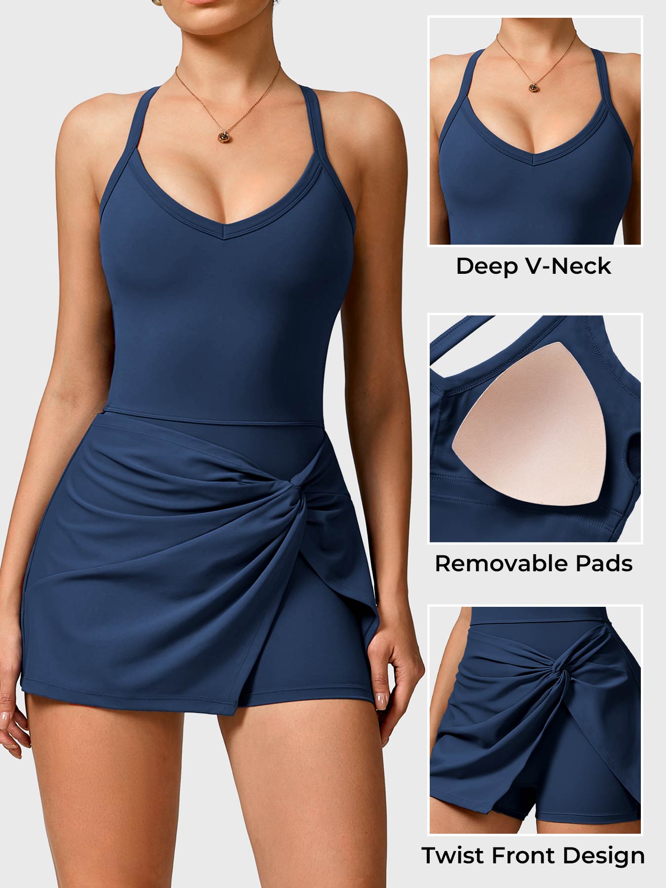 Lyne London™ | Front Tennis Dress