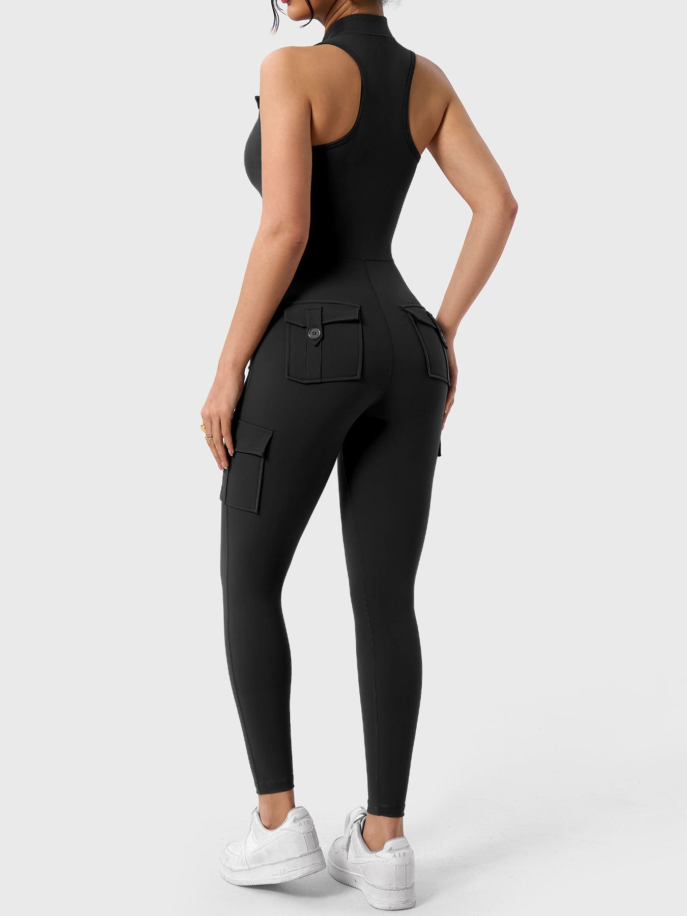 Lyne London™ | Cargo Jumpsuit with Pockets
