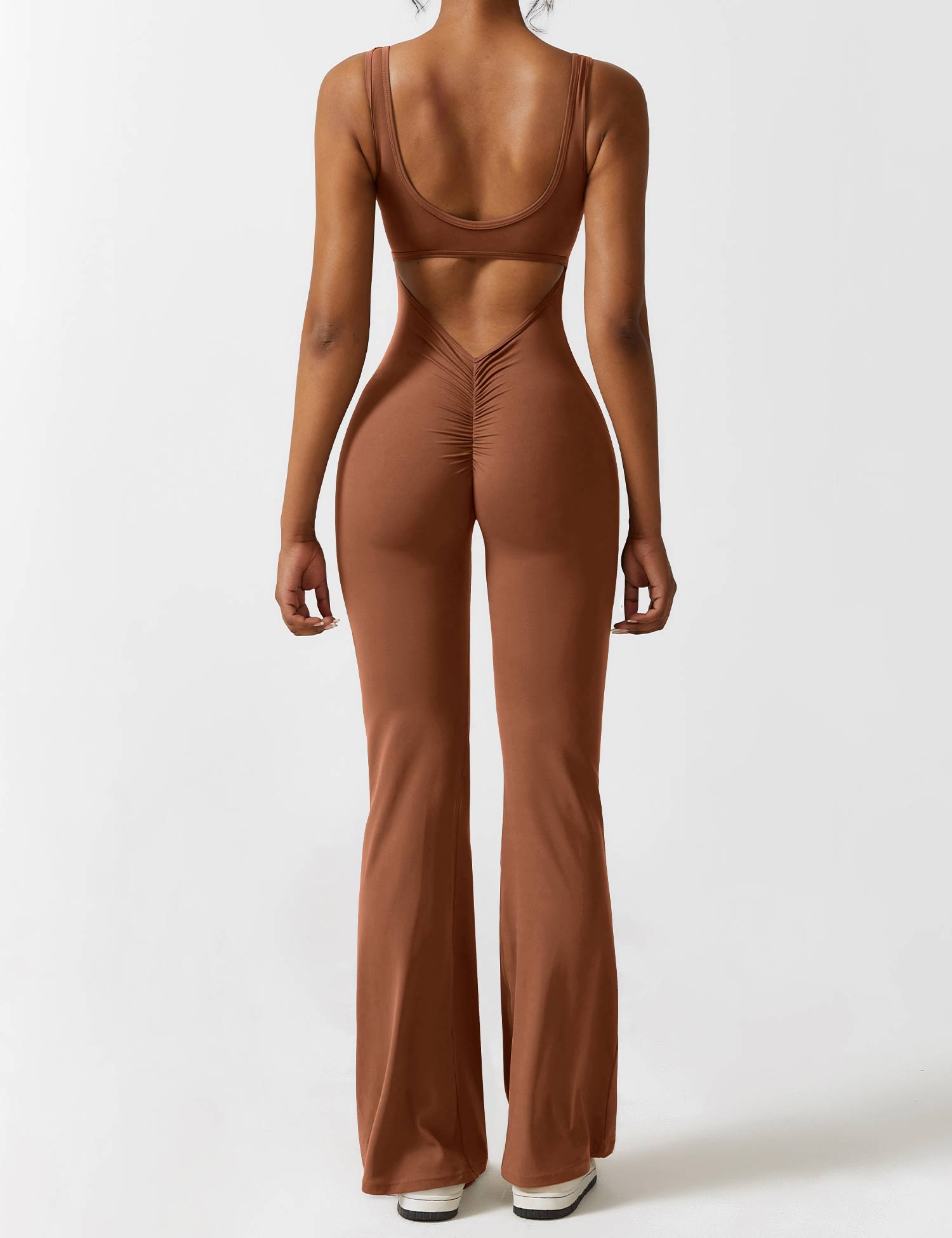 Lyne London™ | V-Back Flared Jumpsuit