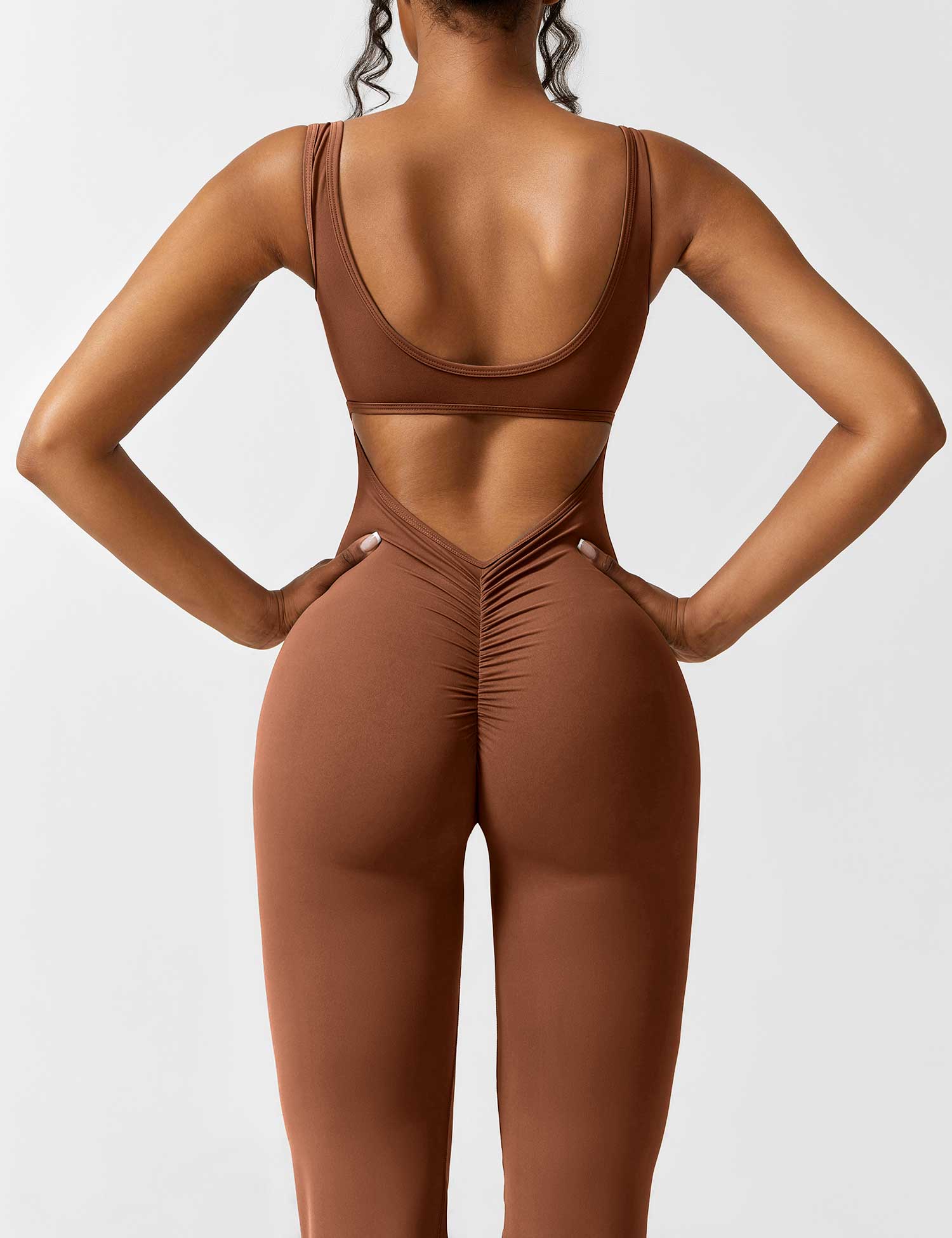 Lyne London™ | V-Back Flared Jumpsuit