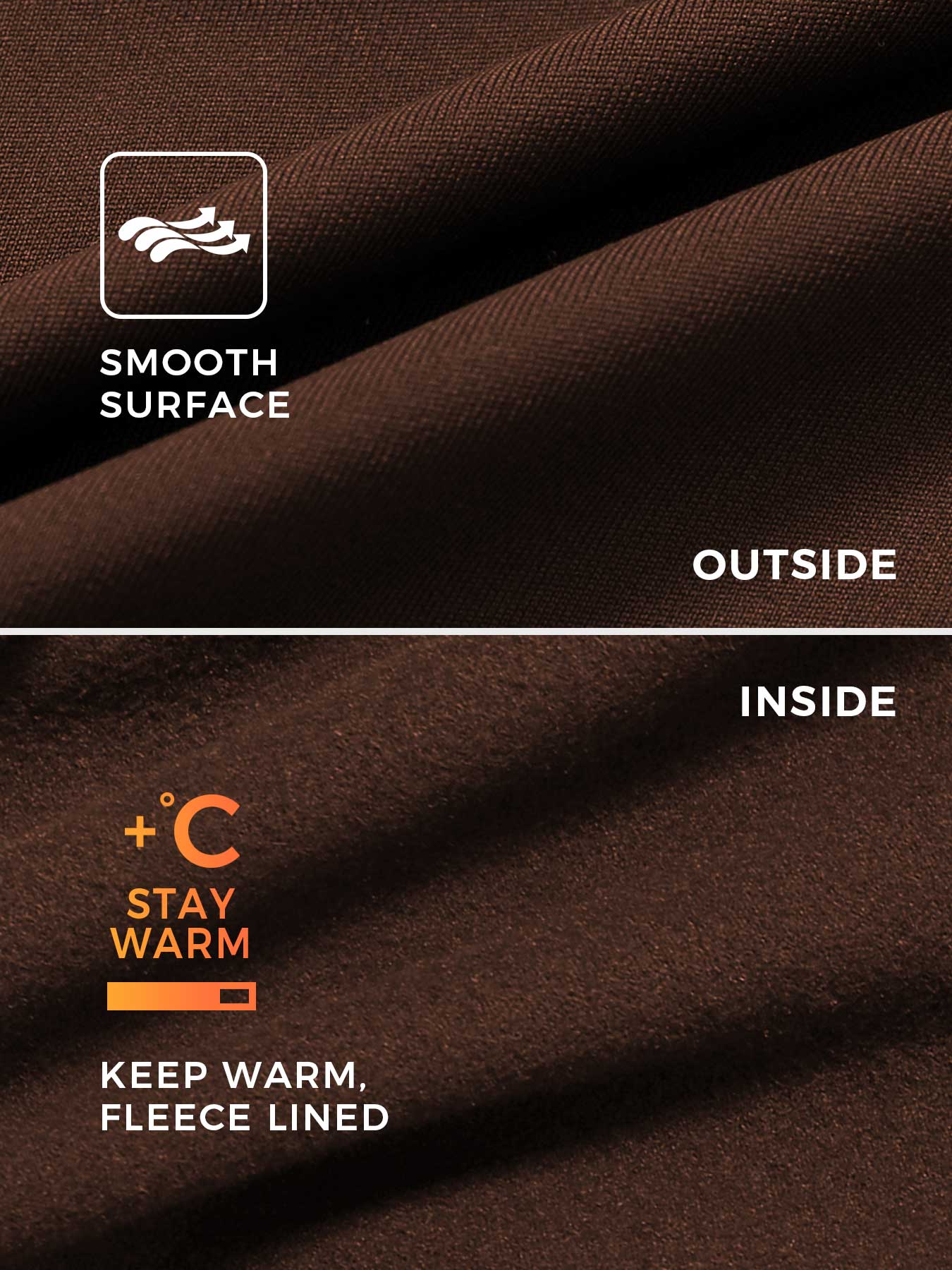 Lyne London™ | Fleece Long Sleeve Zipper Jumpsuit