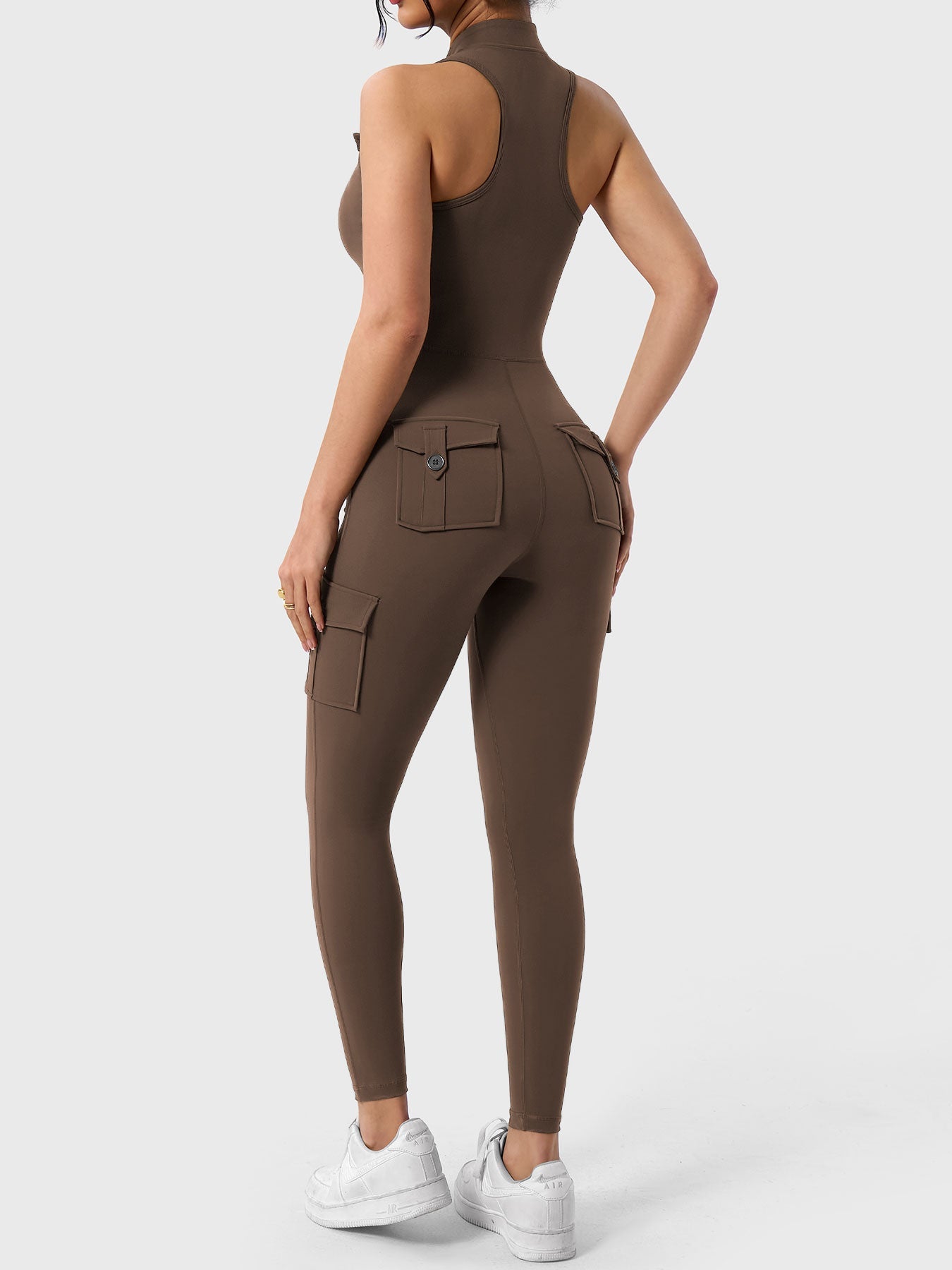 Lyne London™ | Cargo Jumpsuit with Pockets