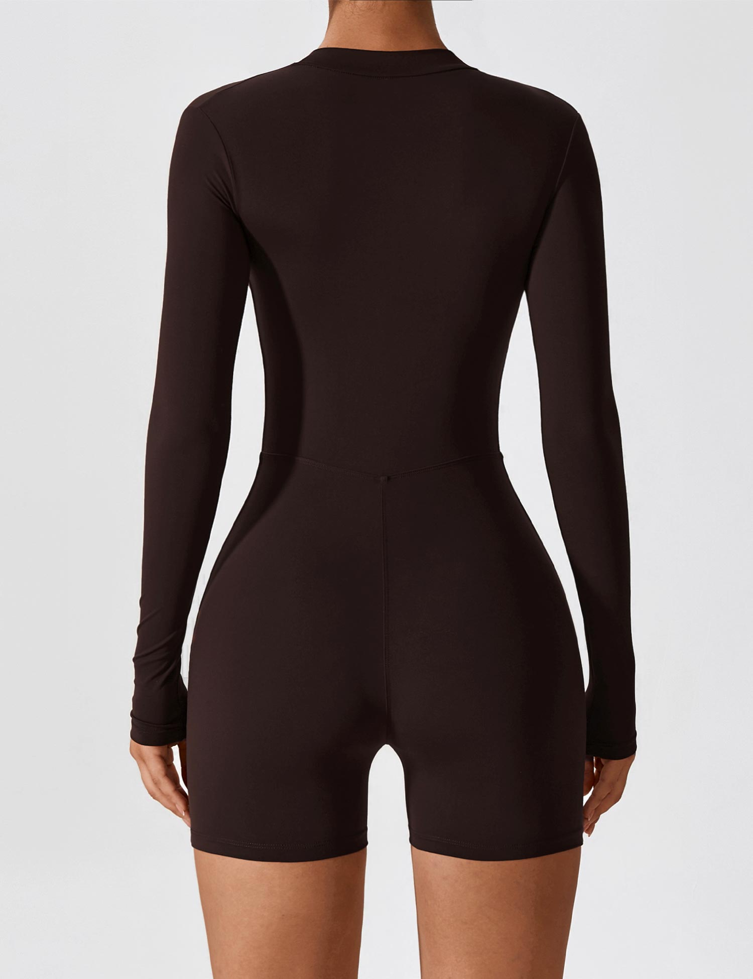 Lyne London™ | Long Sleeve Zipper Romper