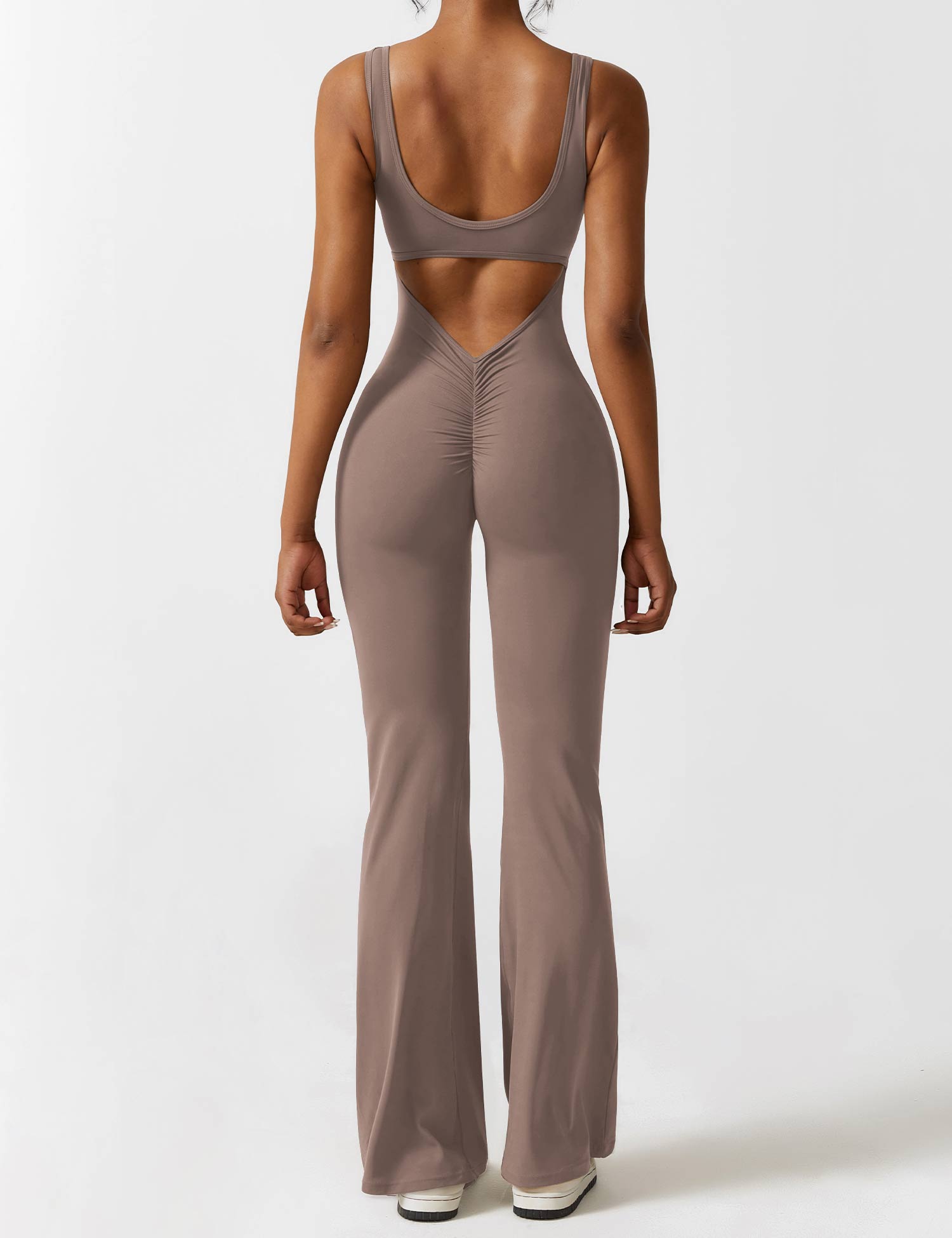 Lyne London™ | V-Back Flared Jumpsuit