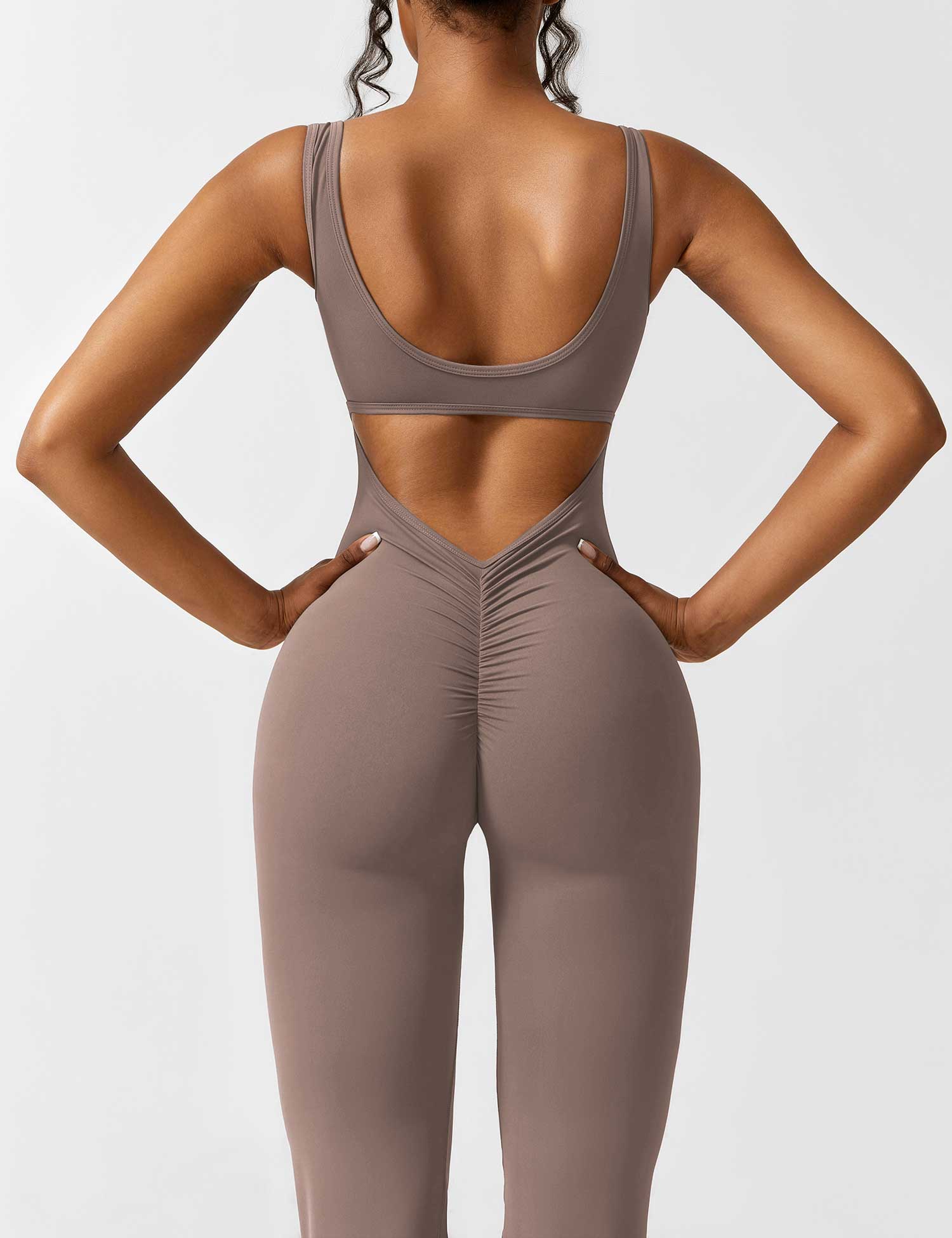 Lyne London™ | V-Back Flared Jumpsuit