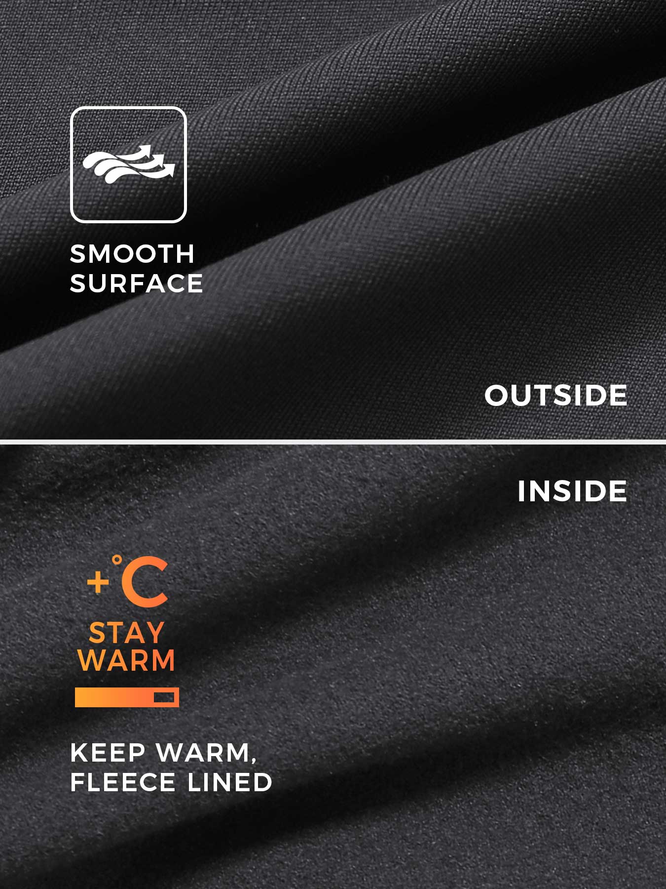 Lyne London™ | Fleece Long Sleeve Zipper Jumpsuit