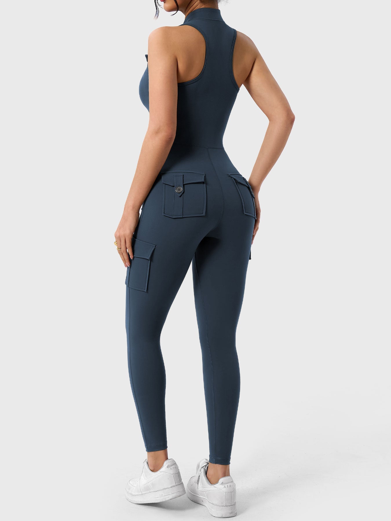 Lyne London™ | Cargo Jumpsuit with Pockets