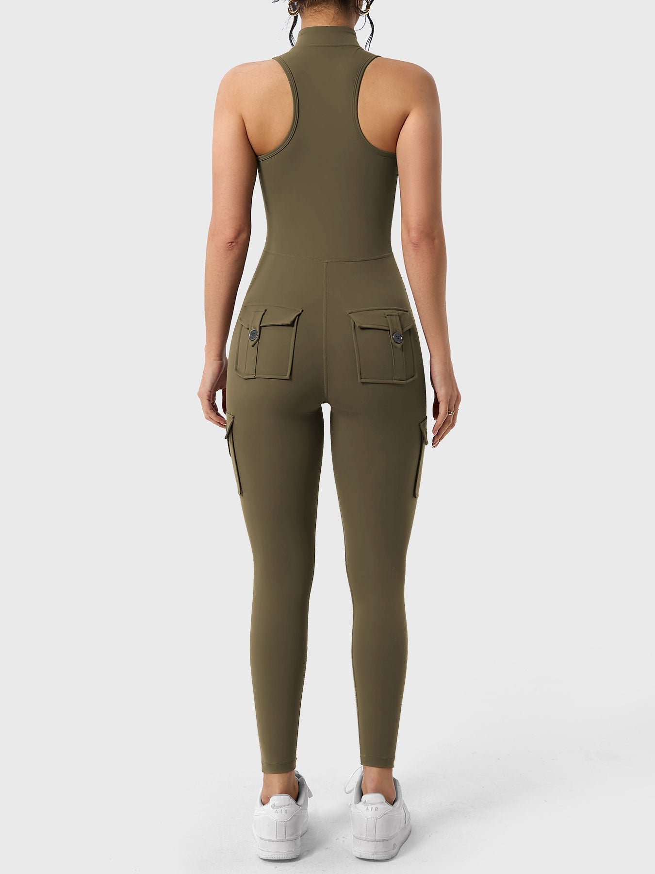 Lyne London™ | Cargo Jumpsuit with Pockets