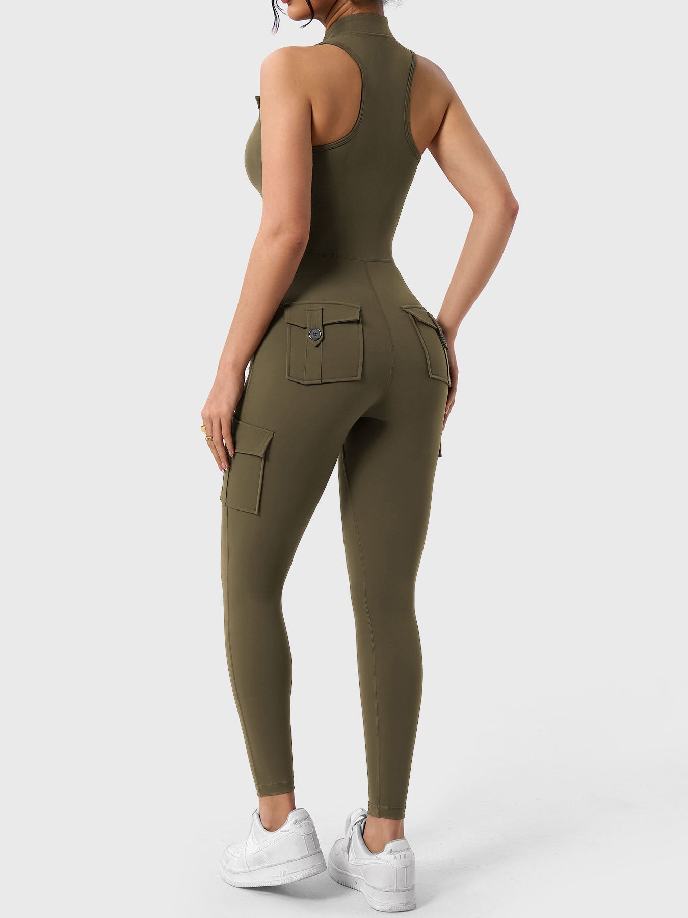 Lyne London™ | Cargo Jumpsuit with Pockets