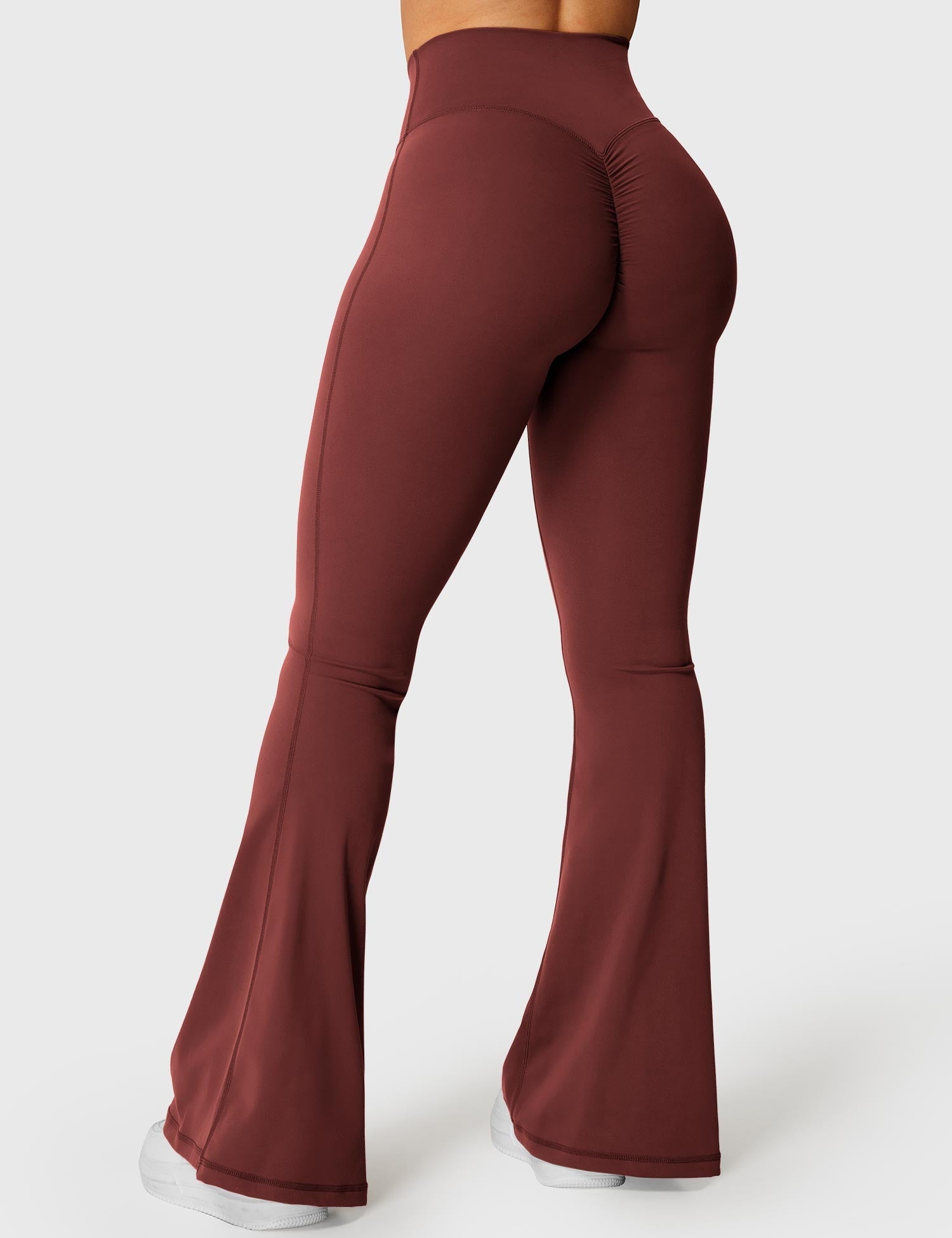 Lyne London™ | V-waistband Flare Leggings