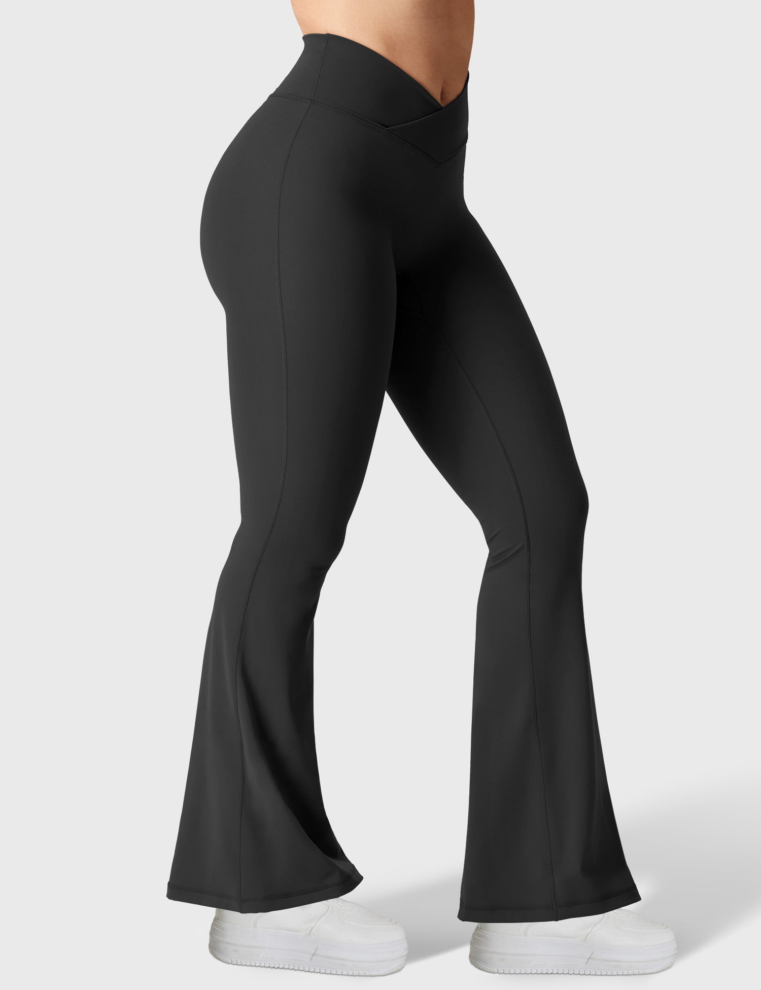 Lyne London™ | V-waistband 30" Flare Leggings