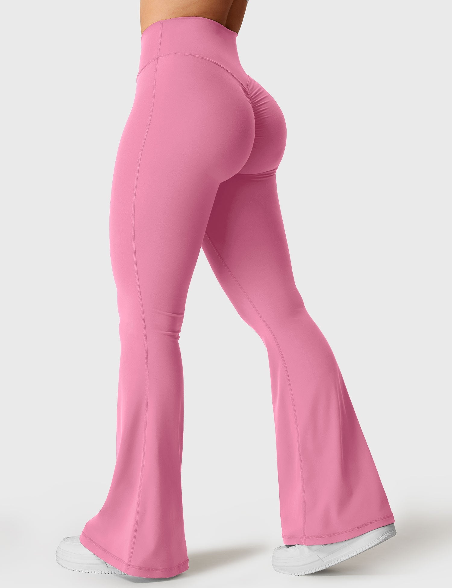 Lyne London™ | V-waistband Flare Leggings