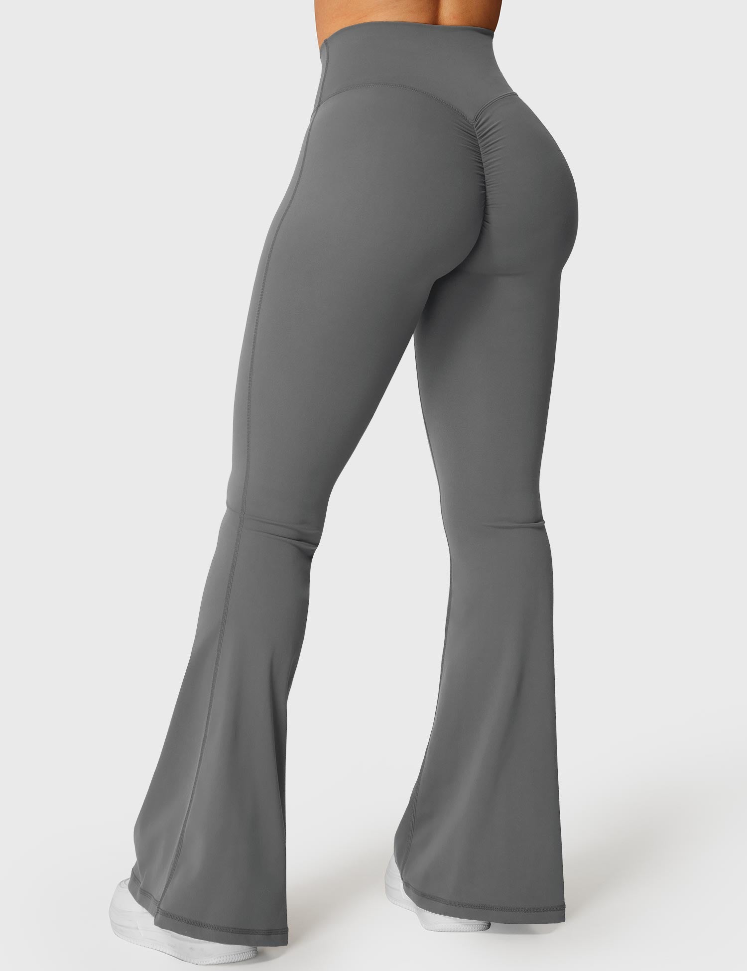 Lyne London™ | V-waistband Flare Leggings