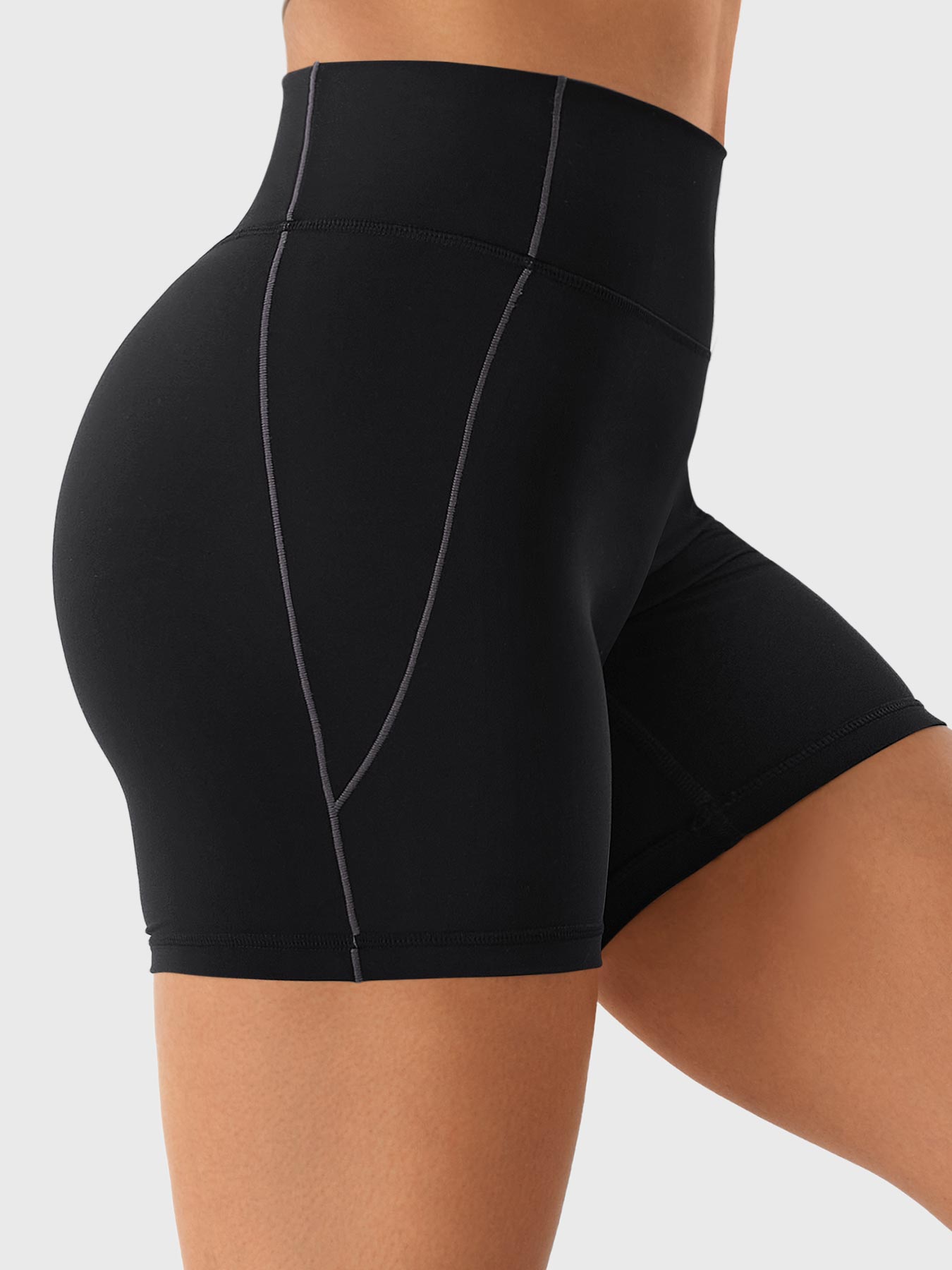 Lyne London™ | Half Zip Crop Top Short Set