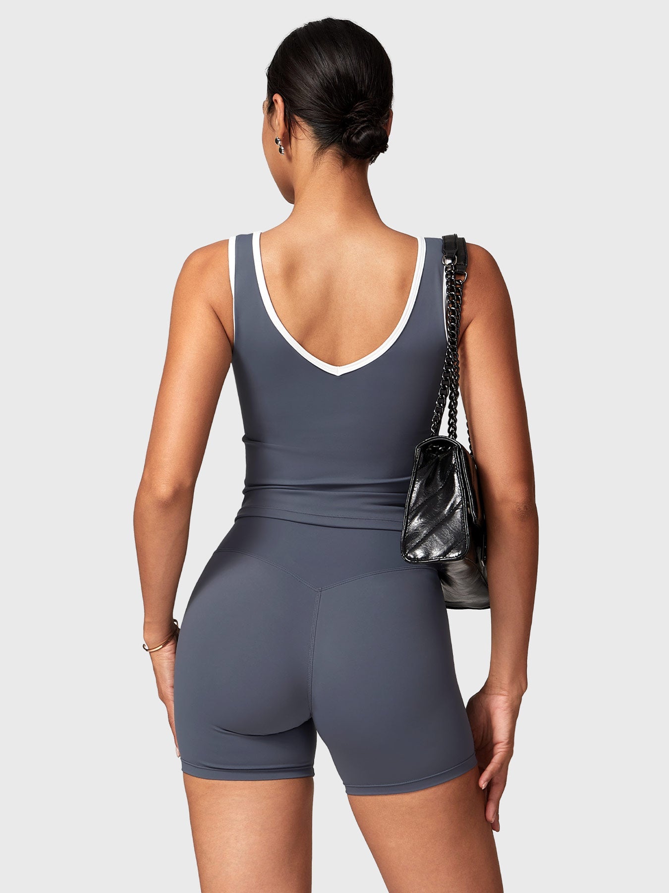 Lyne London™ | Contrast Trim Shorts Sports Set