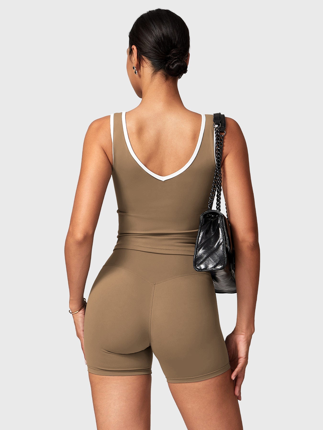 Lyne London™ | Contrast Trim Shorts Sports Set