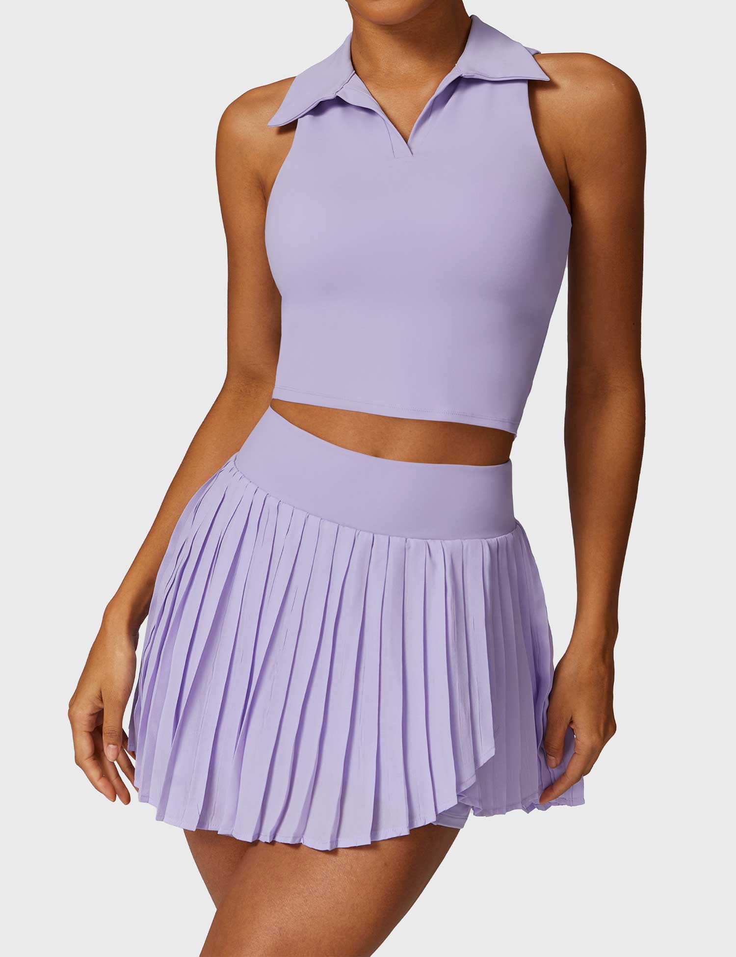 Lyne London™ | Crop Top Tennis Skirt Set