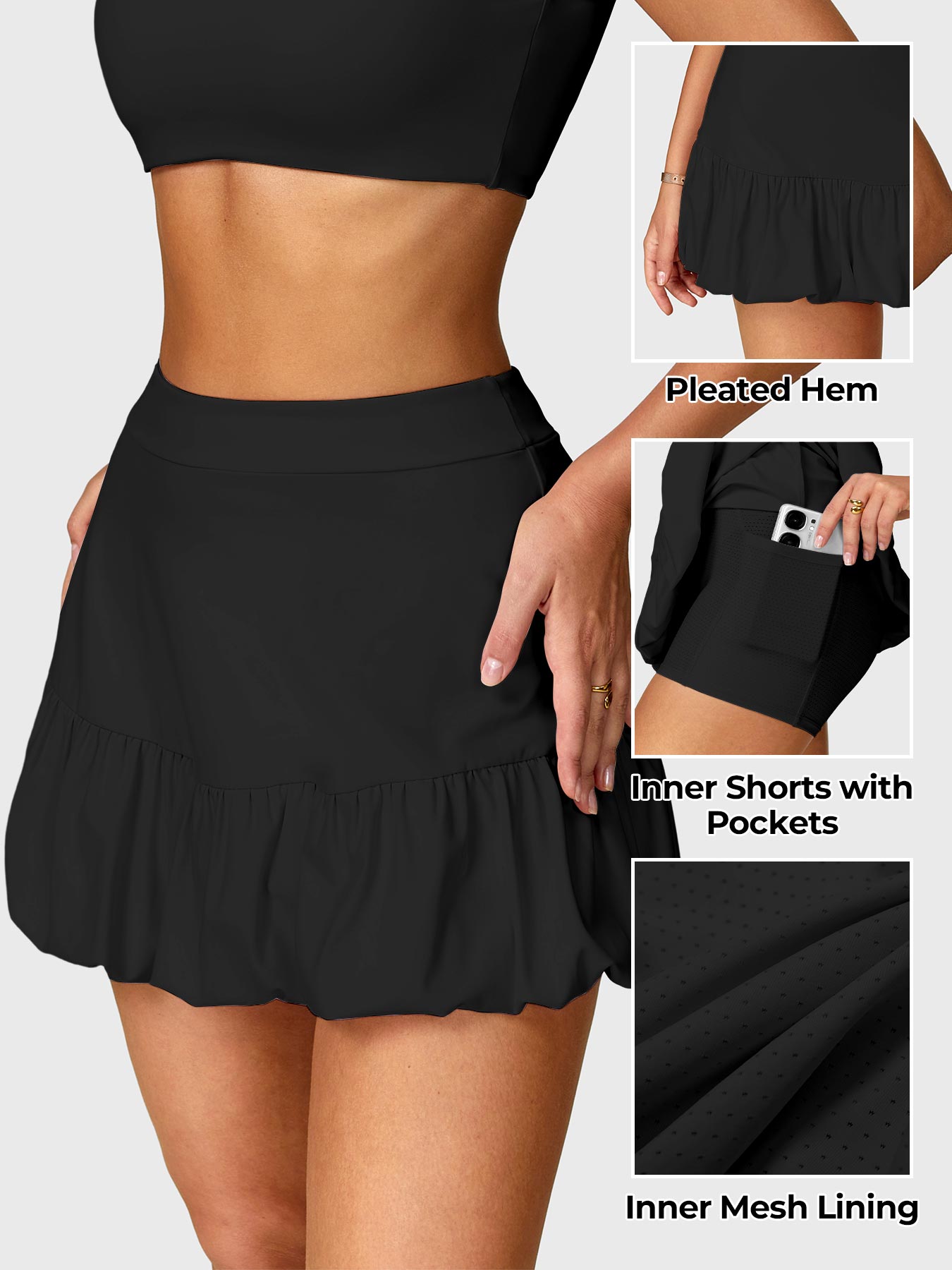 Lyne London™ | Pleated Tennis Skirt