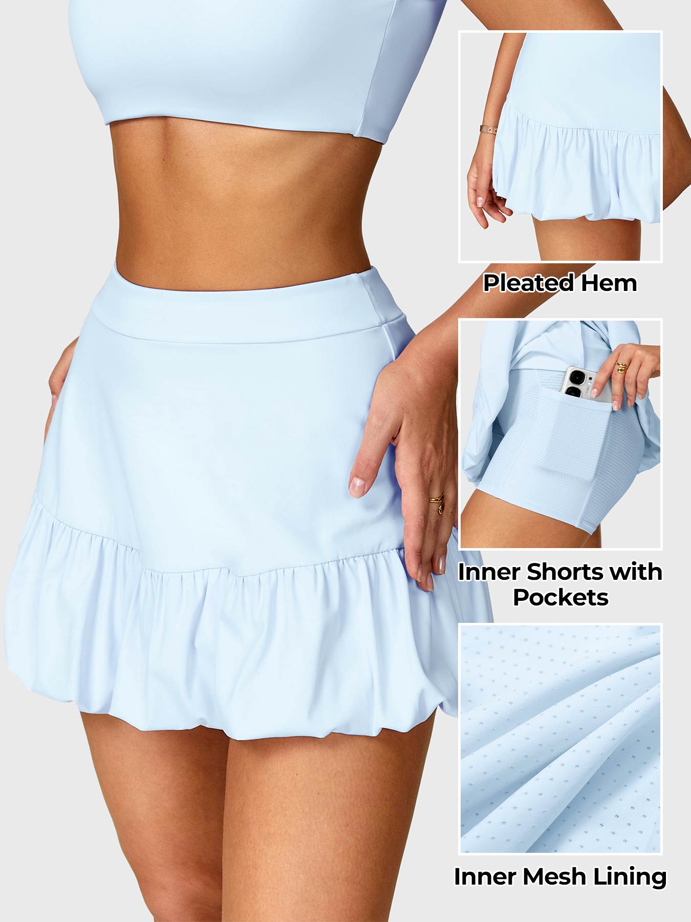 Lyne London™ | Pleated Tennis Skirt